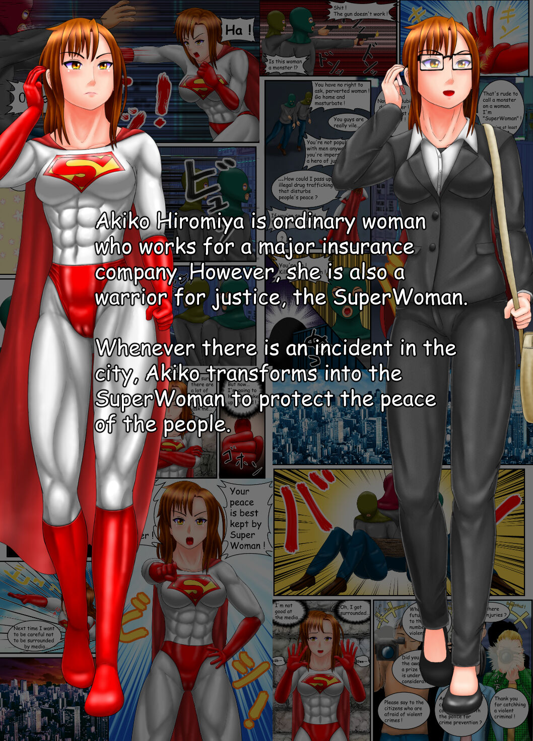 SuperWoman: Justice On Trial cover