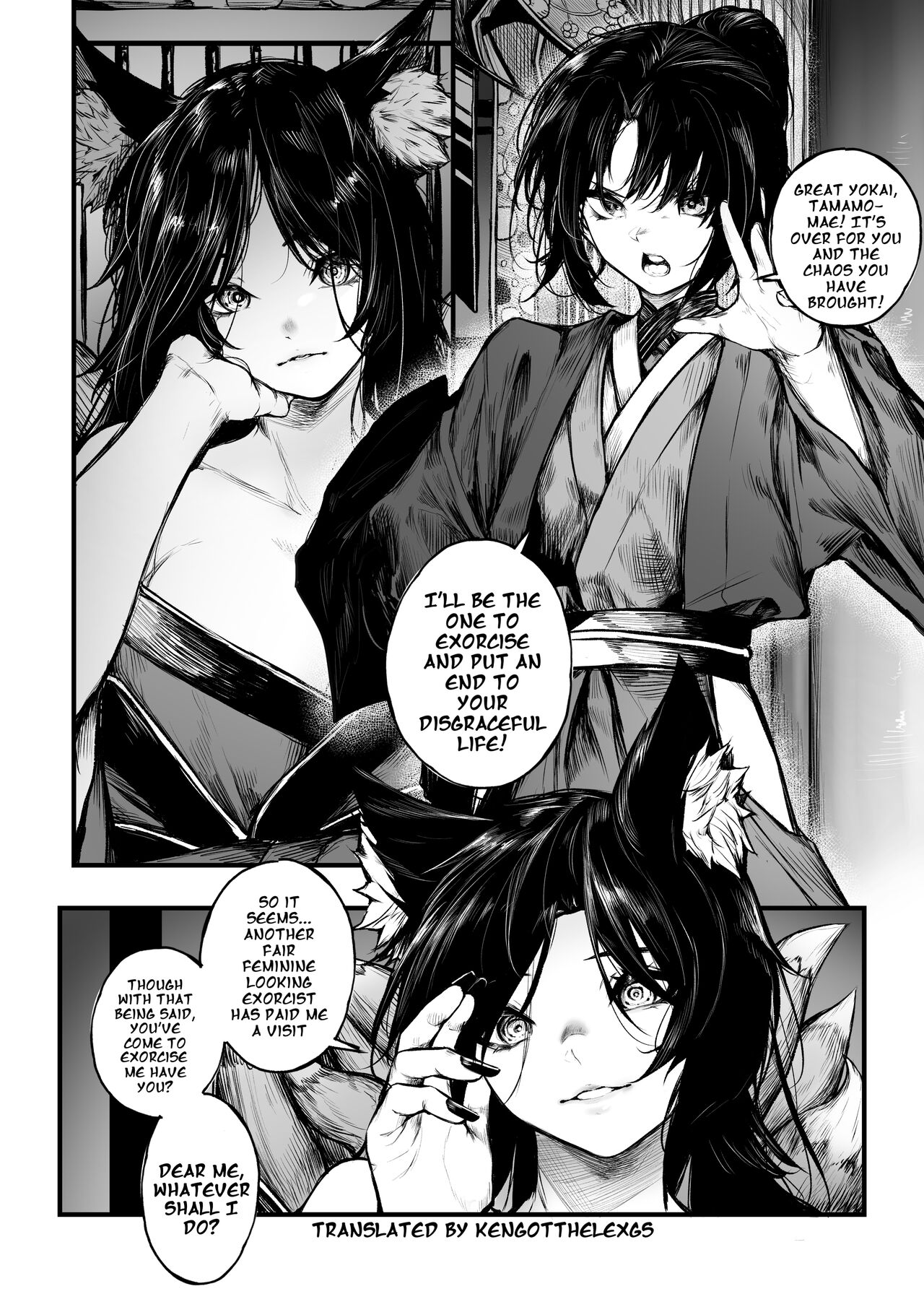 A Story about a Boy Exorcist who Loses to a Fox Spirit cover