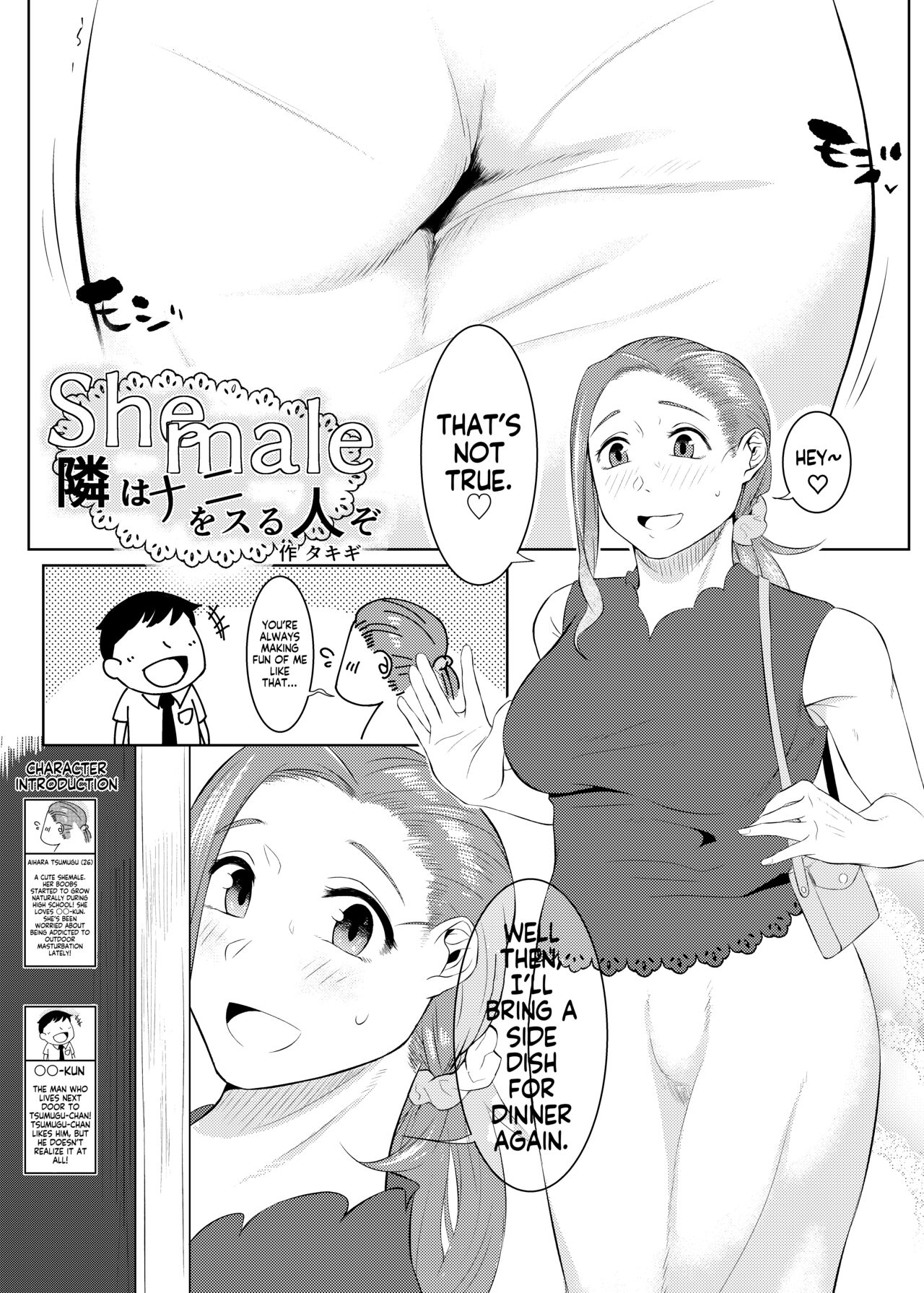 Shemale Tonari wa Nani o Suru Jinzo cover