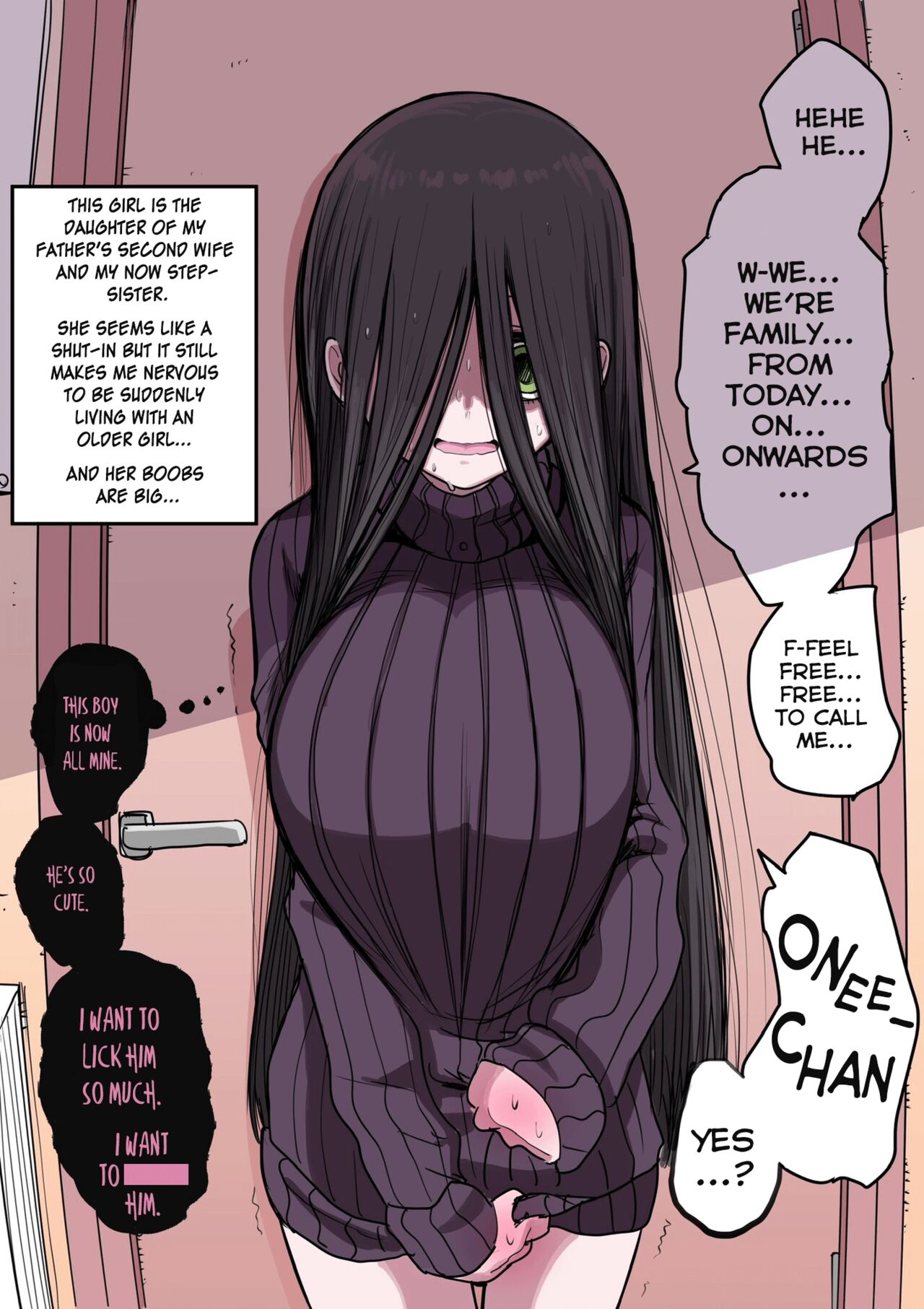Yami Zokusei Giri Nee-chan cover