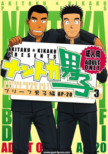 Nantoka Danshi Vol. 3 Brief Danshi Hen cover