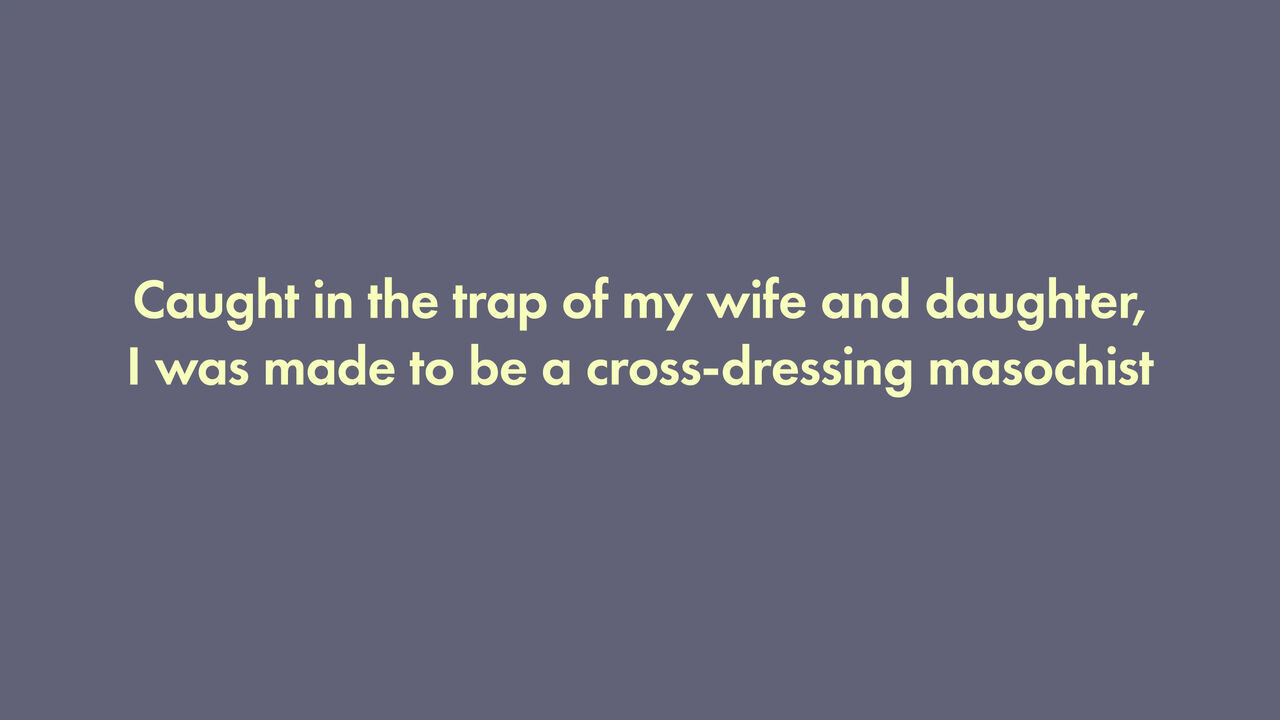 I was trapped by my wife and daughter and turned into a cross-dressing masochist cover