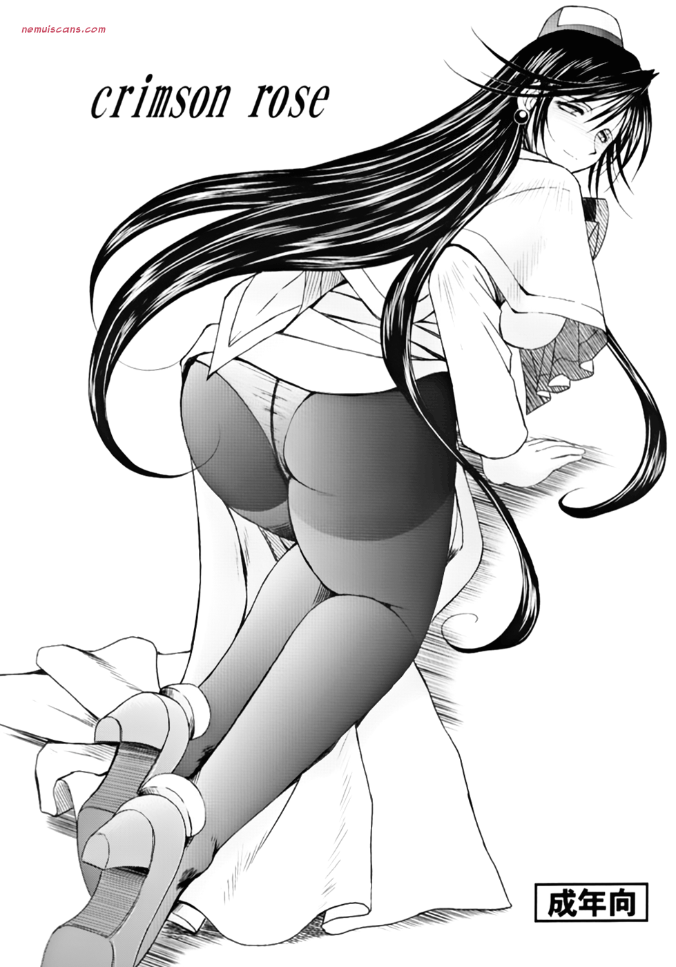 crimson rose cover