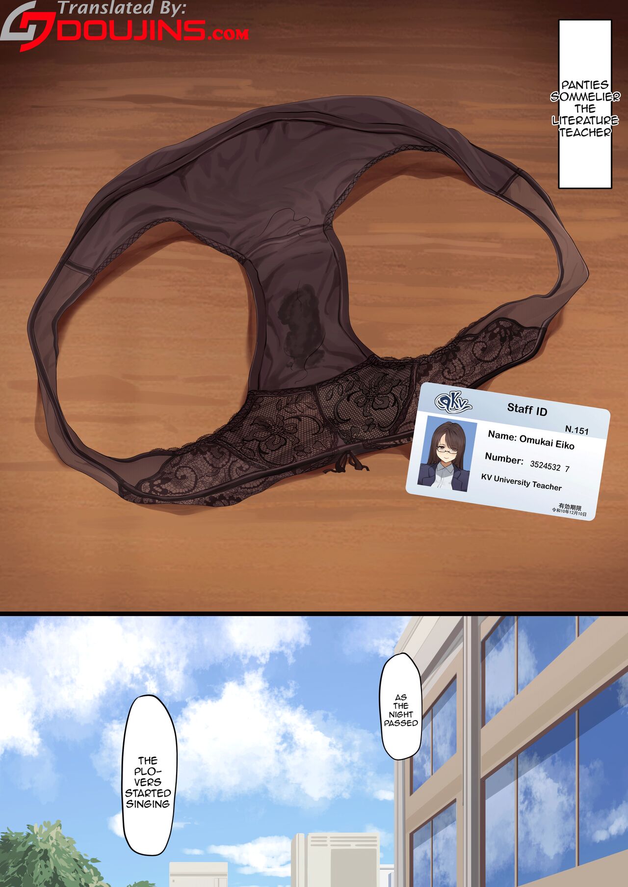 Panty Connoisseur - Literature Teacher cover