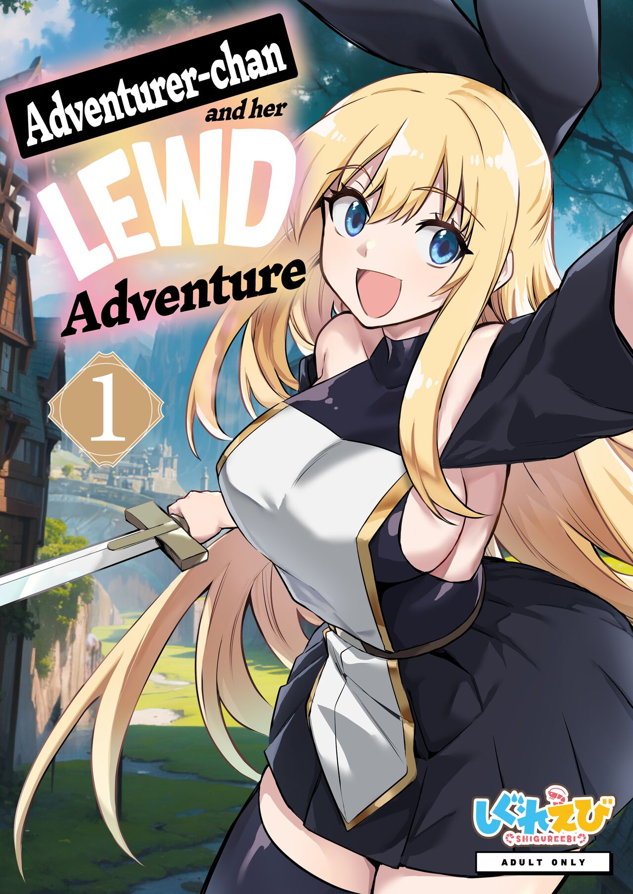 Adventurer-chan and her Lewd Adventure Vol. 1 cover