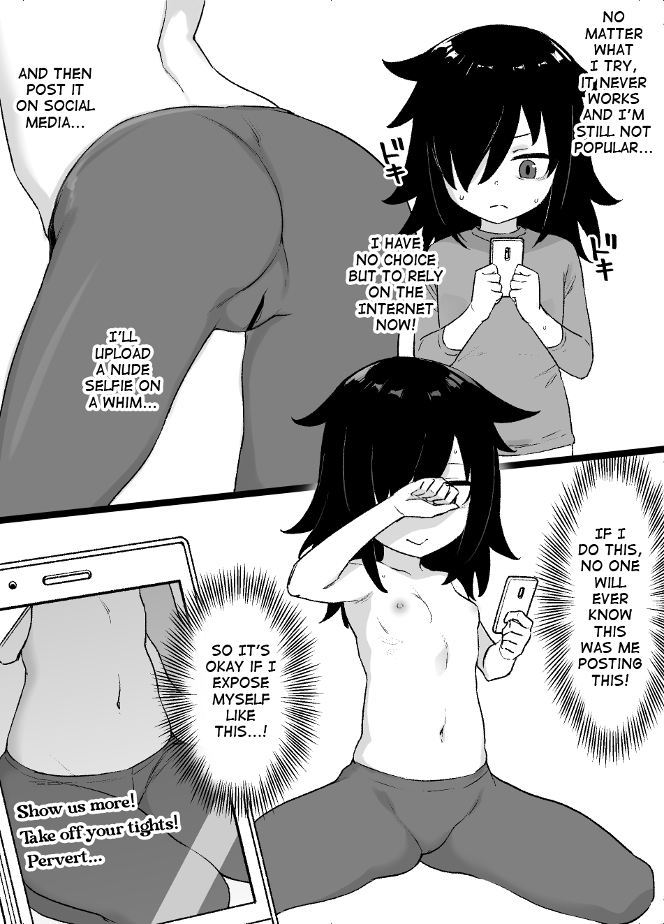 Watamote Tomoko Kuroki Bitchification Manga cover