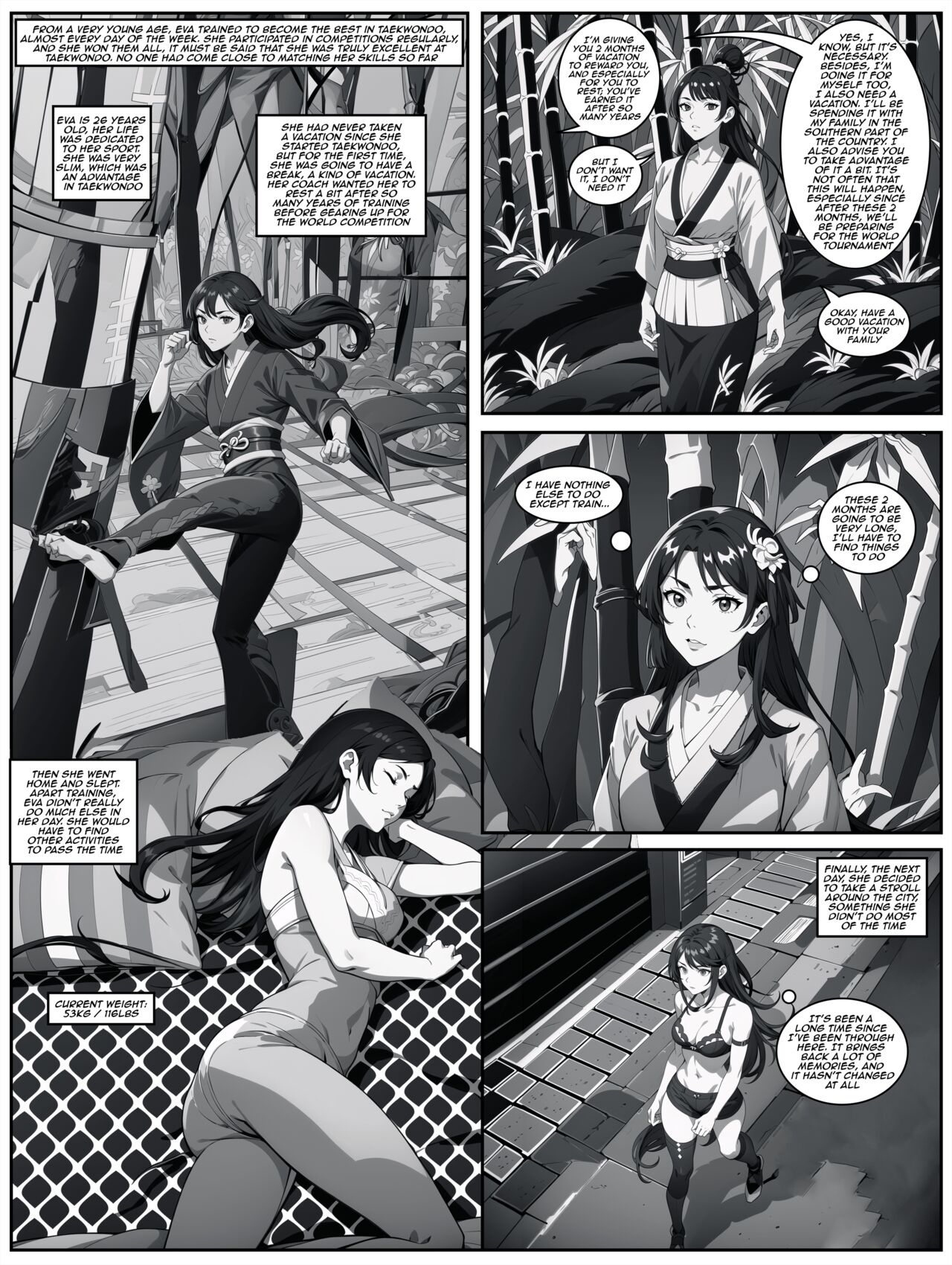 DeviantArt - Eva weight gain comic - cover