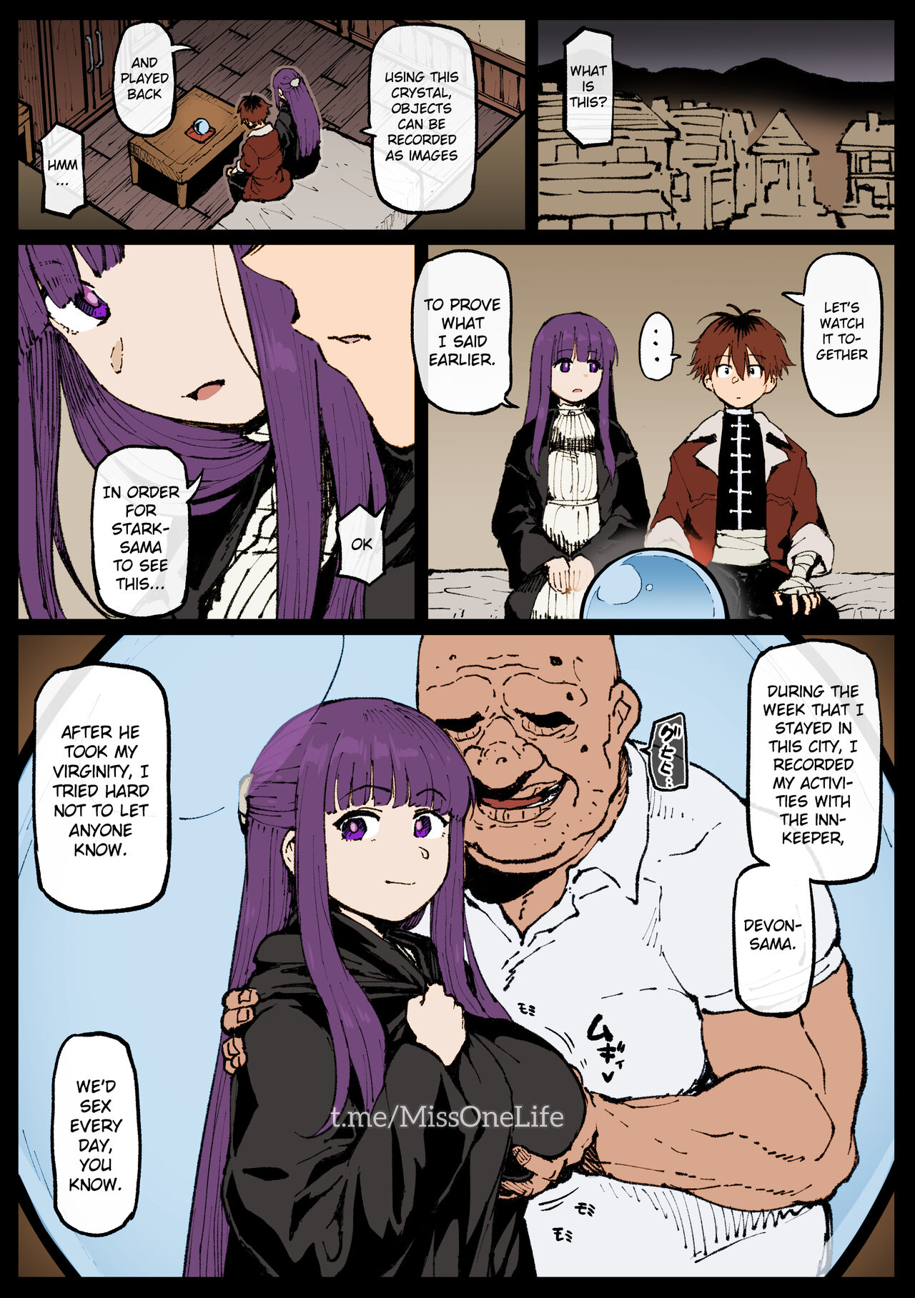 Fern-san did her best cover