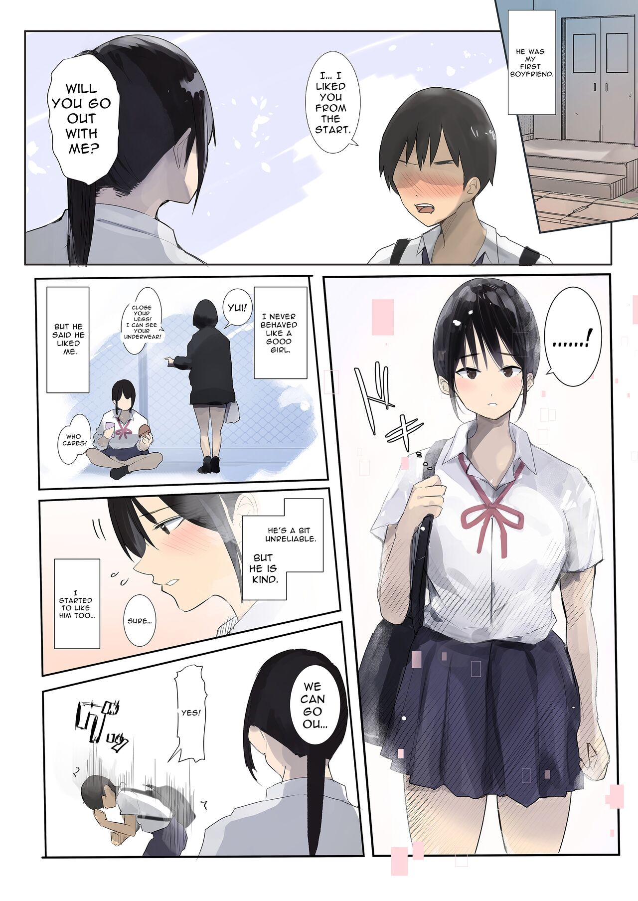 Kioku Soushitsu NTR - Kareshi no Shinyuu ni Hamerare Tsuzuketa 10-kakan - cover