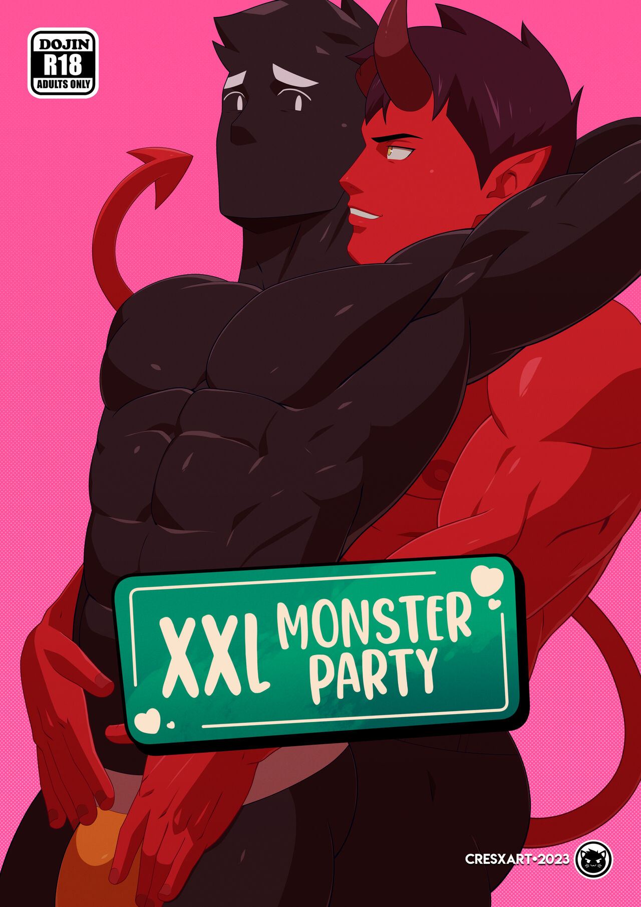 [Cresxart) - XXL Monster Party - cover