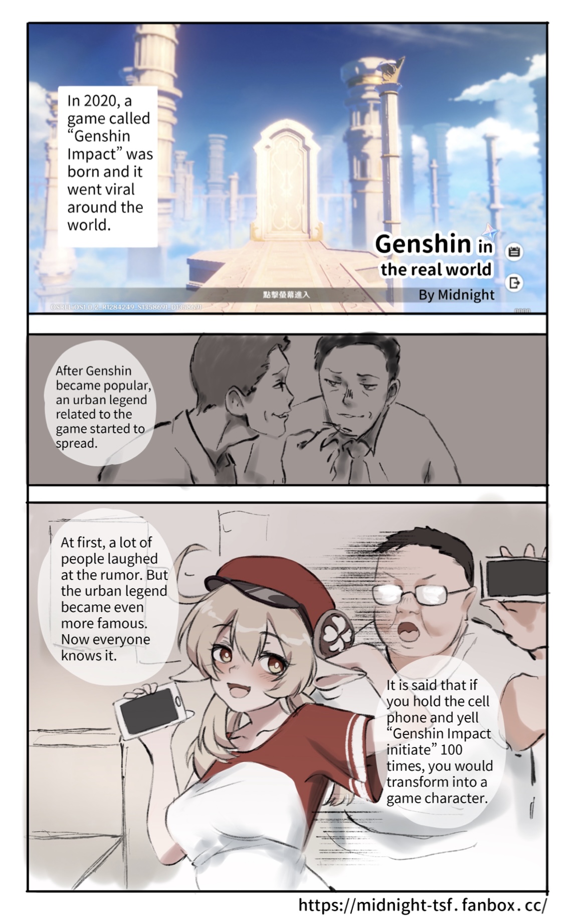 Genshin In The Real World cover