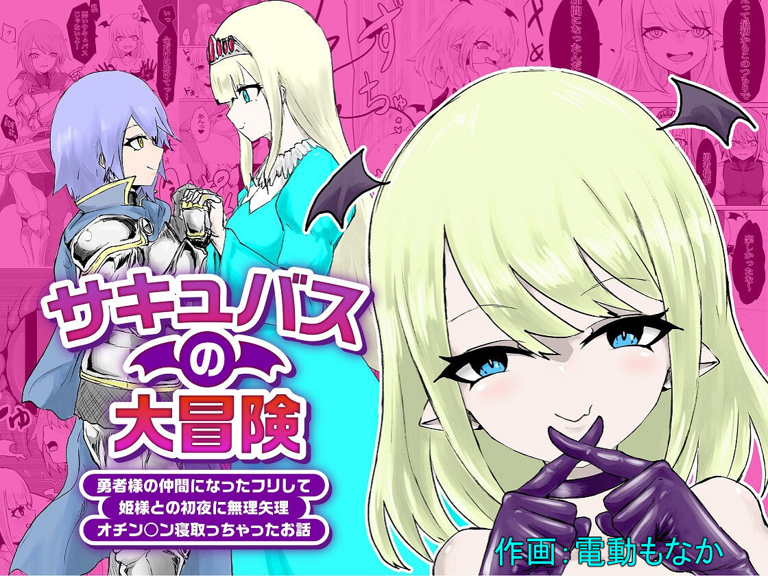 Succubus no Daibouken ~Yuusha-sama no Nakama ni Natta Furi shite Hime-sama to no Shoya ni Muriyari Ochinchin Netochatta Ohanashi~ cover