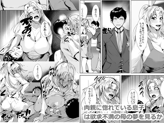 Nikushin ni Horeteiru Musuko wa Yokkyuu Fuman no Haha no Yume o Miru ka cover
