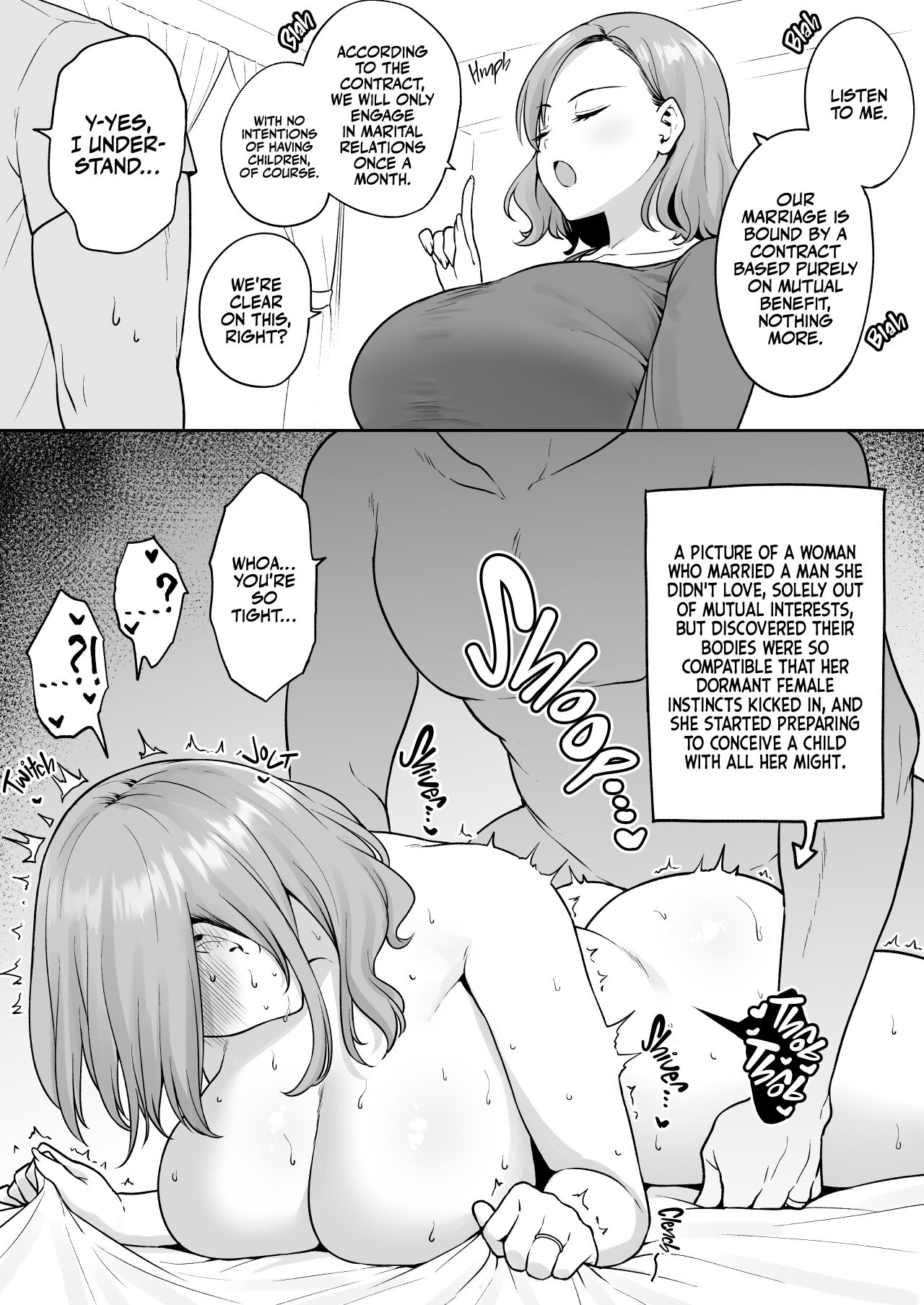 A Contract Couple's First Night cover