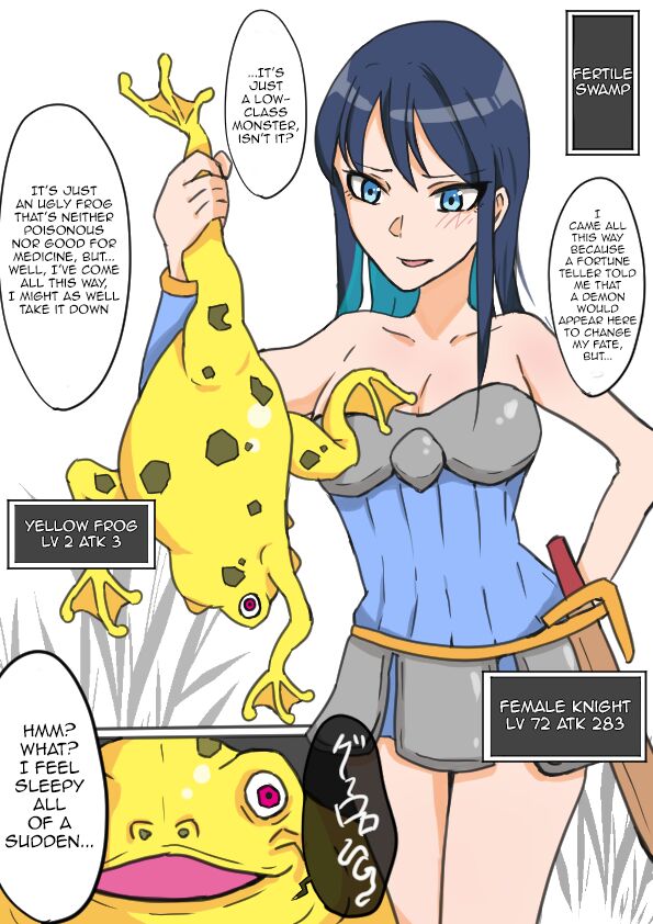 Female Knight and Frog Monster Swap cover
