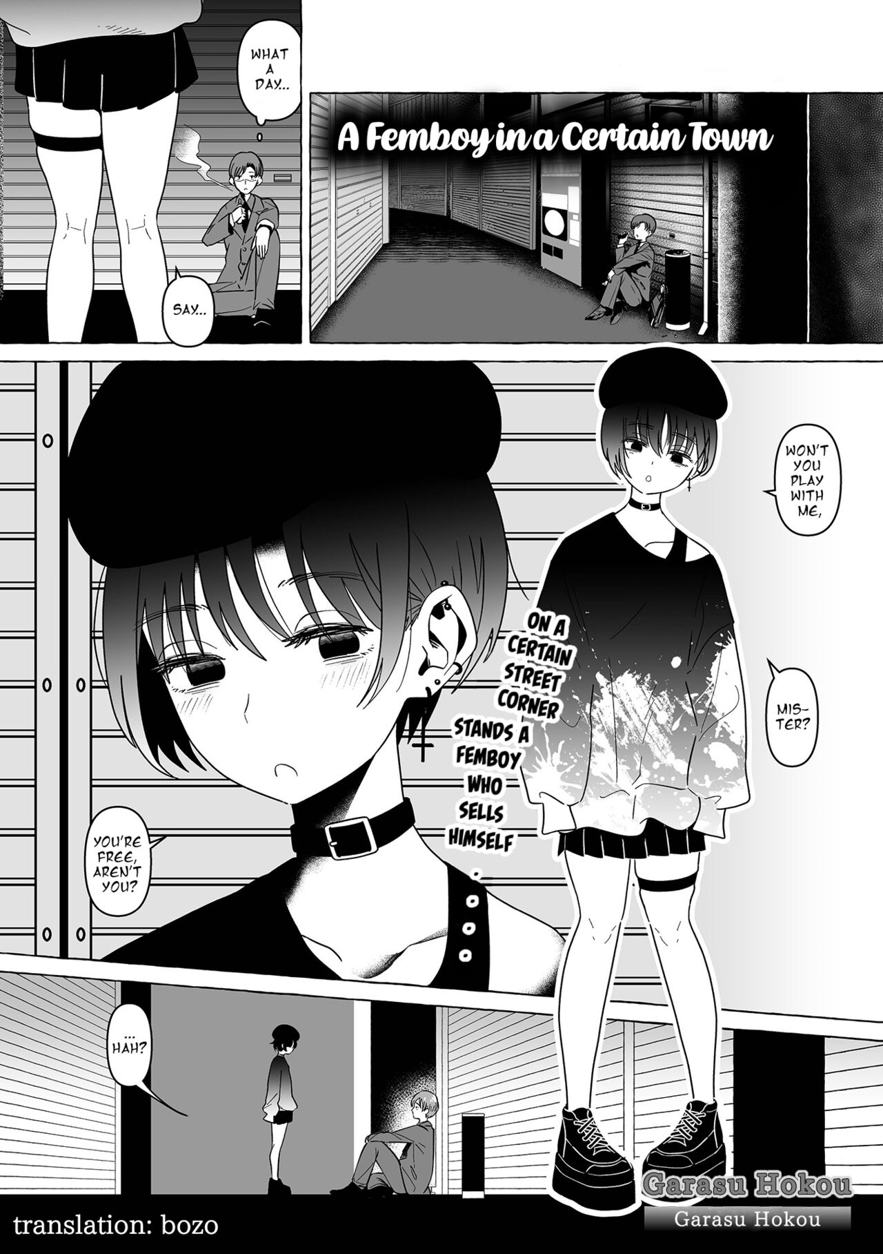 A Femboy in a Certain Town cover