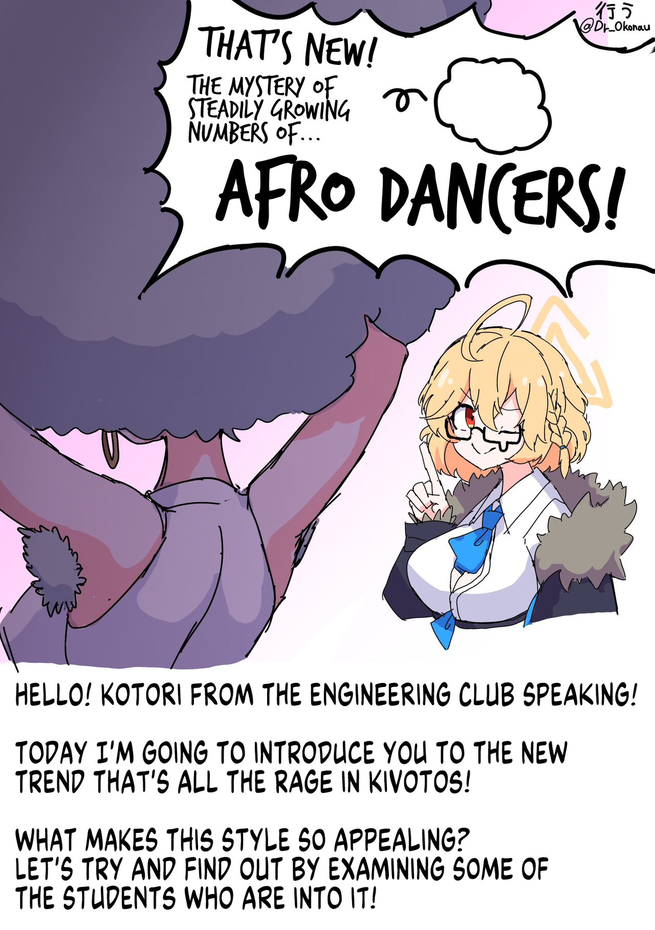 That's New! The Mystery of Steadily Growing Numbers of Afro Dancers! cover
