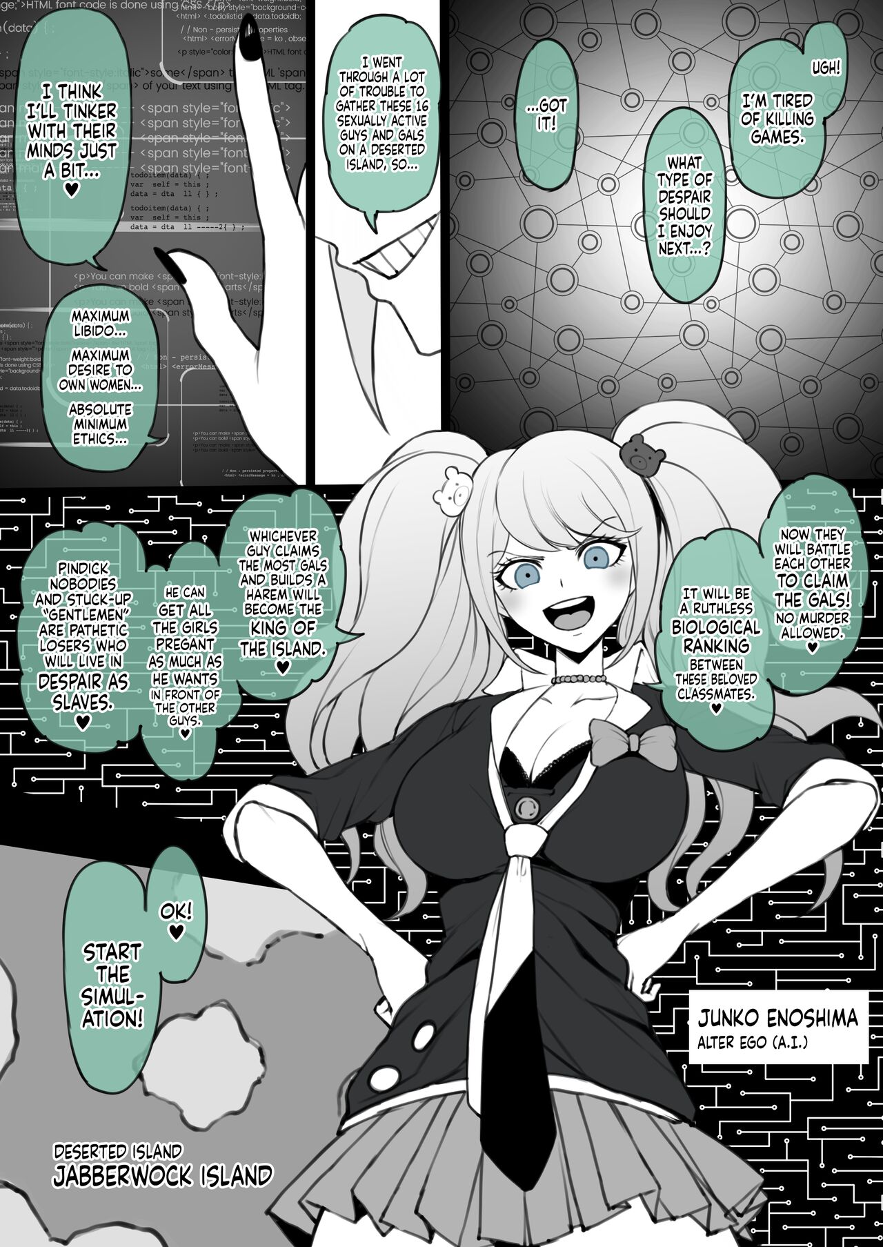 Danganronpa 2 cover