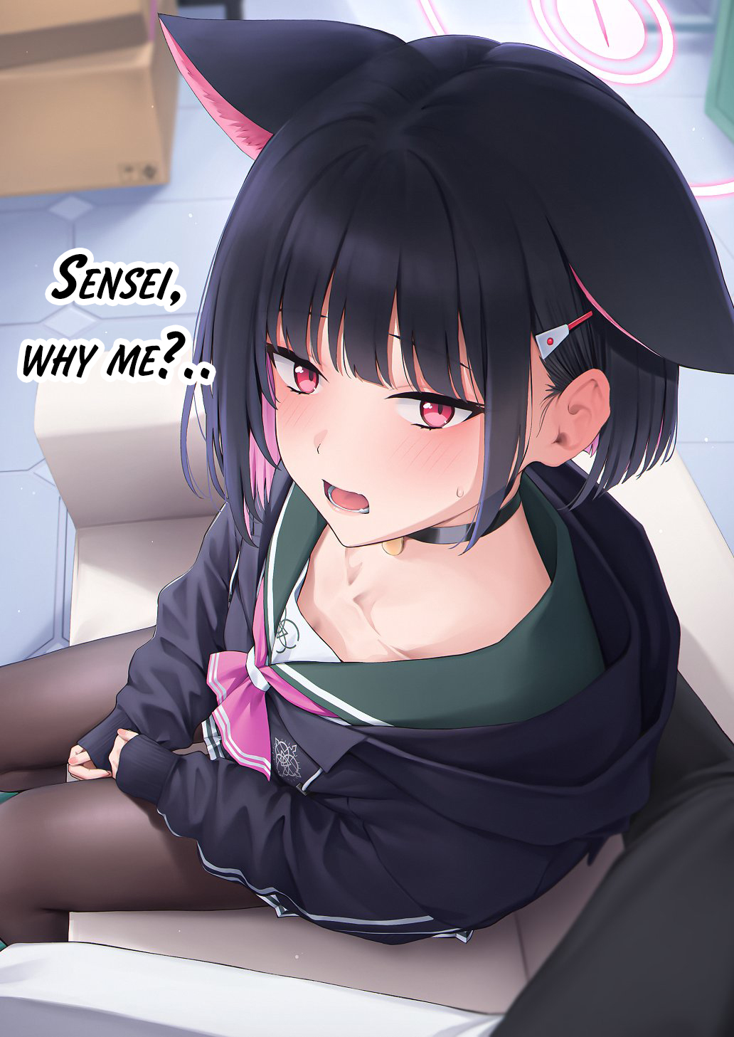 Sensei, why me?... cover