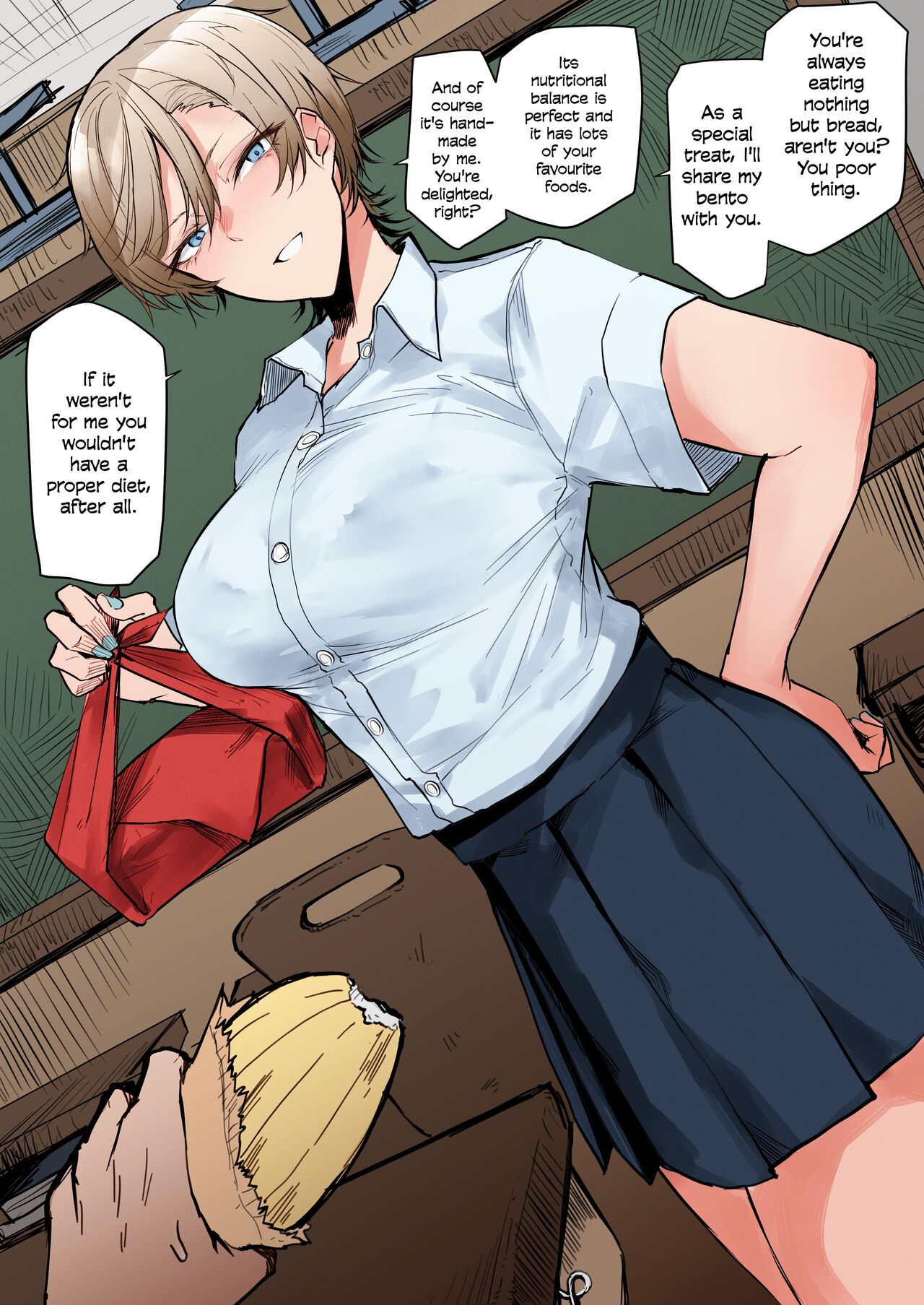 A Manga About An Arrogant, Handsome Onee-San cover