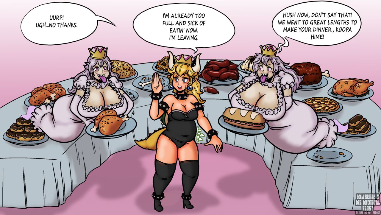 Bowsette's Big Bootiful Feast cover