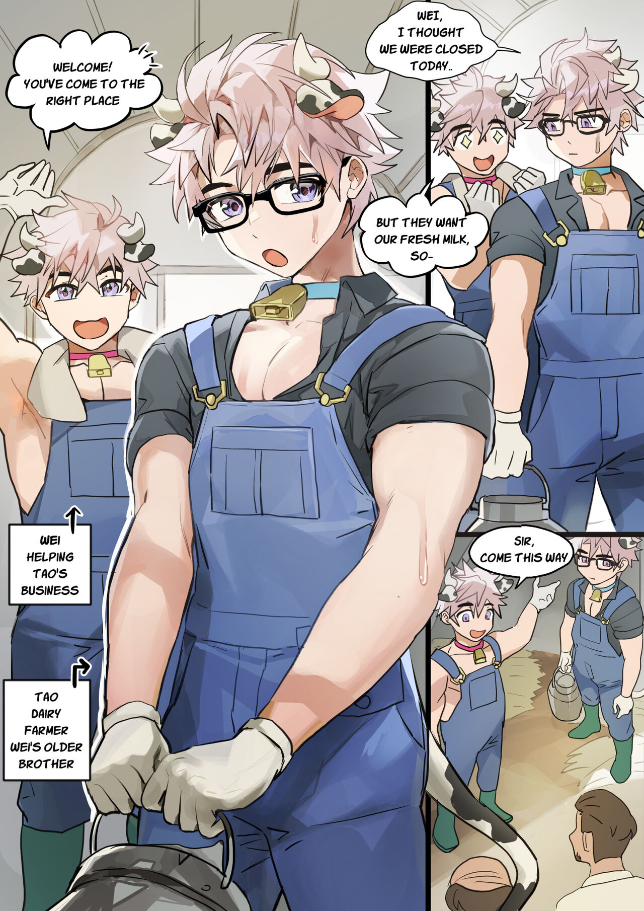 Dairy Farmers Wei And Tao cover