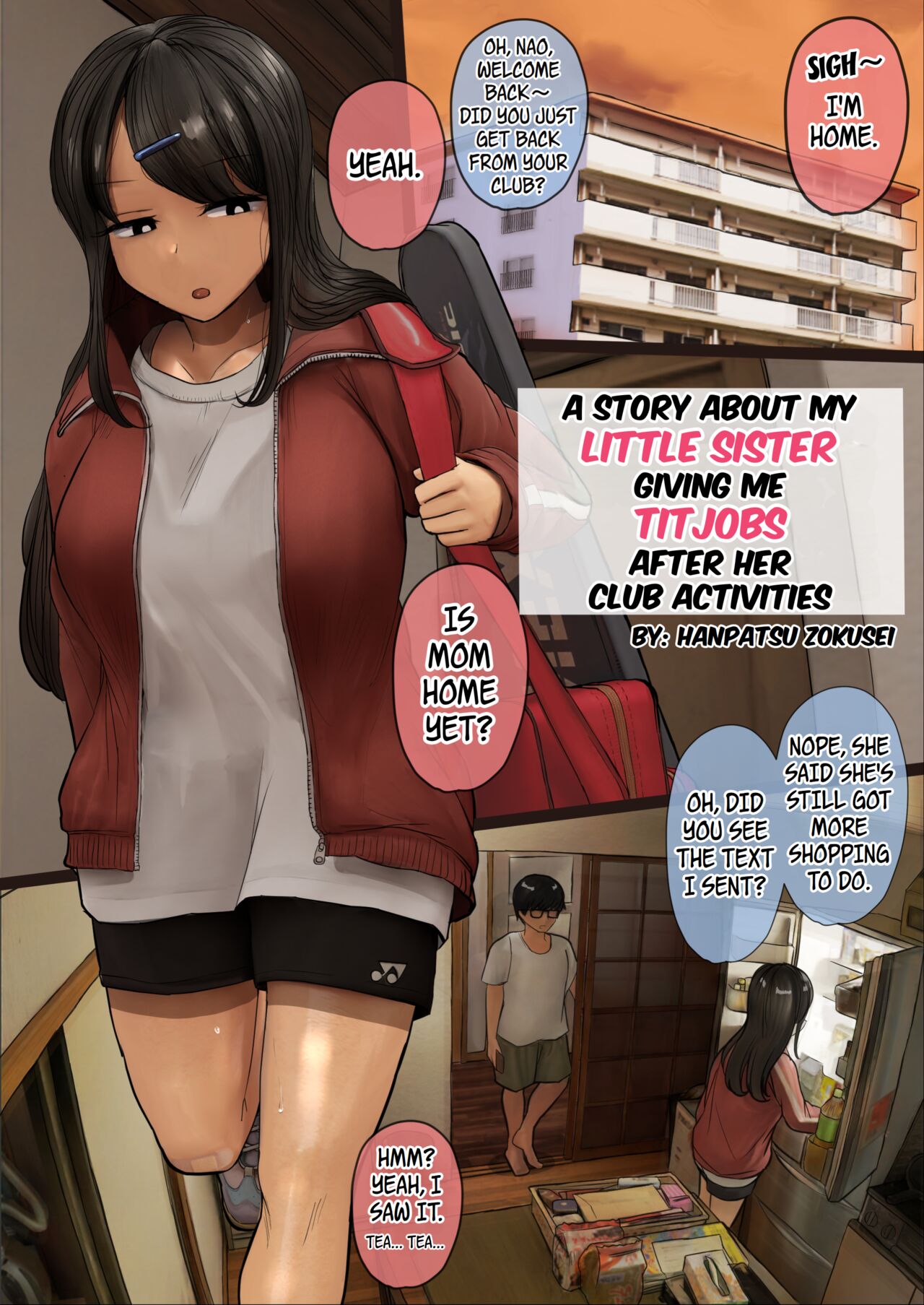 A Story About My Little Sister Giving Me Titjobs After Her Club Activities cover