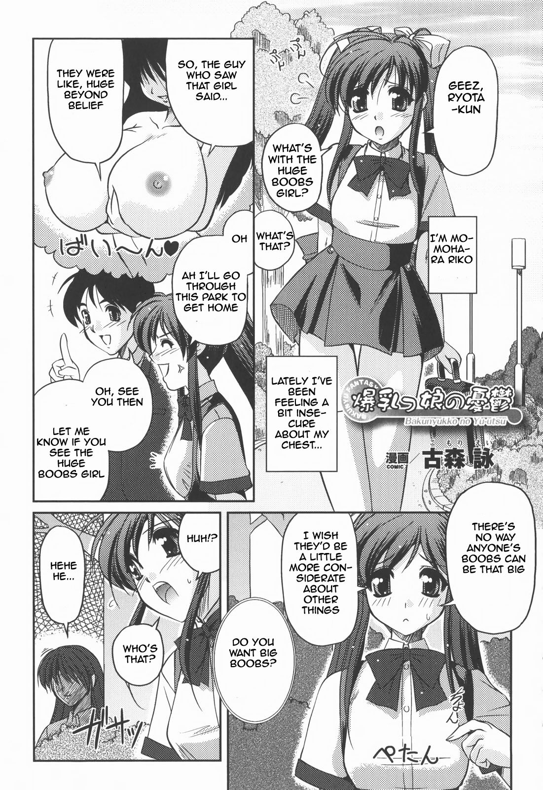 The Melancholy of the Huge Boobs Girl cover
