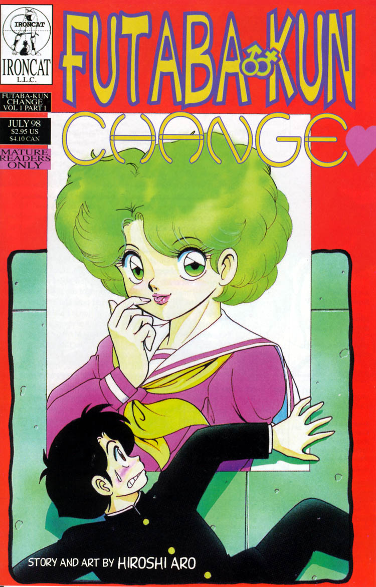 Futaba-kun Change Vol.1 cover