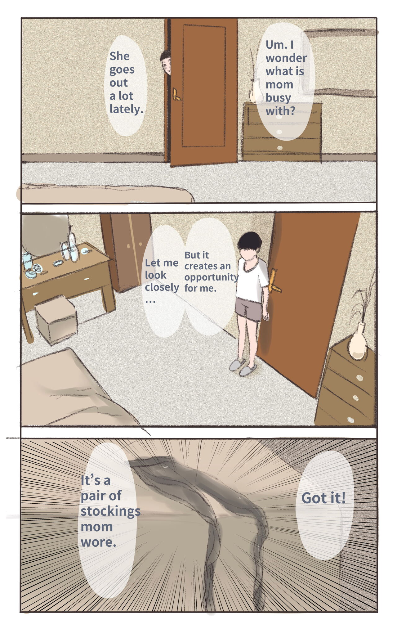 Mother's Scent 1-4 cover