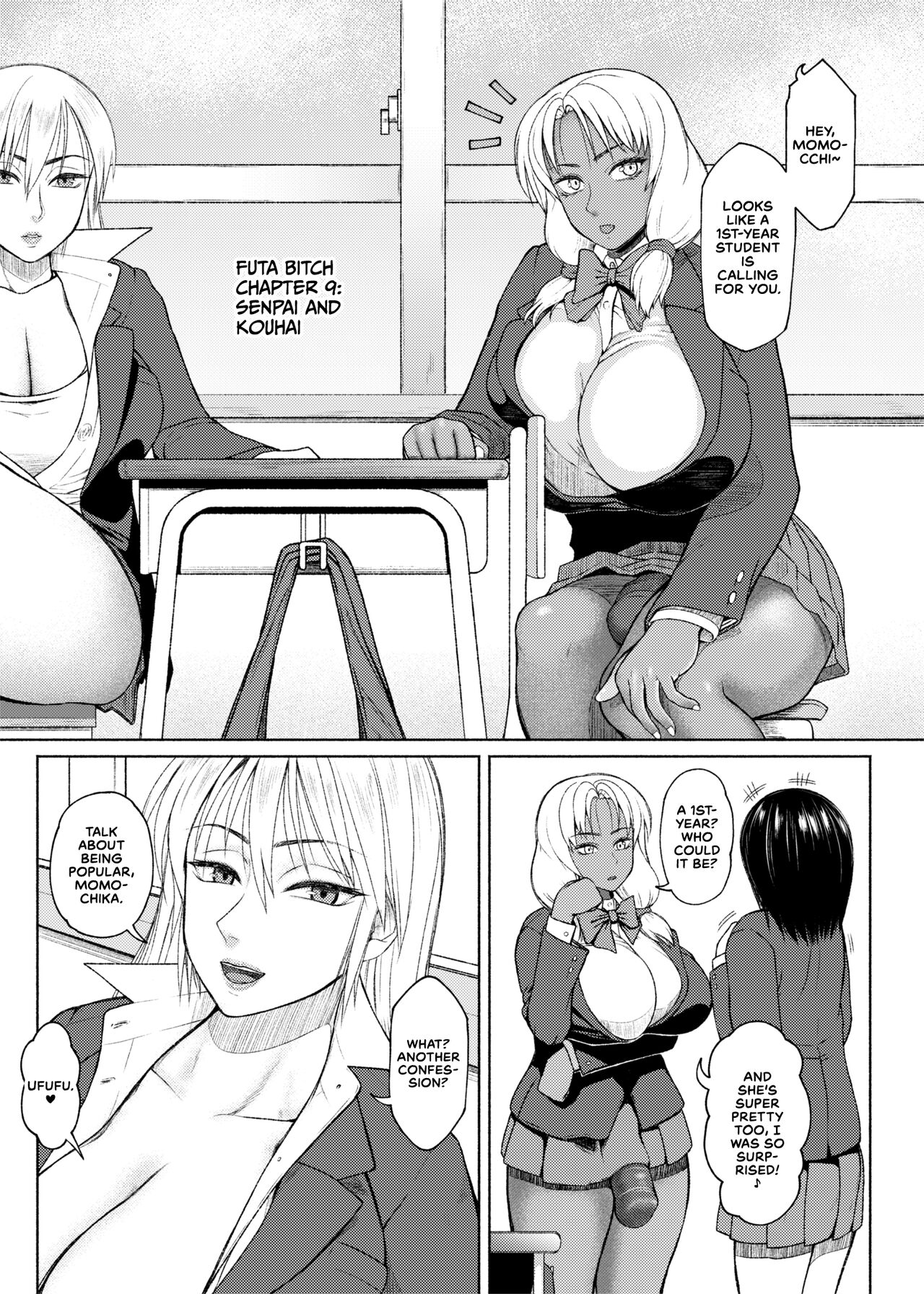 Futa Bitch Episode 9 Senpai and Kouhai cover