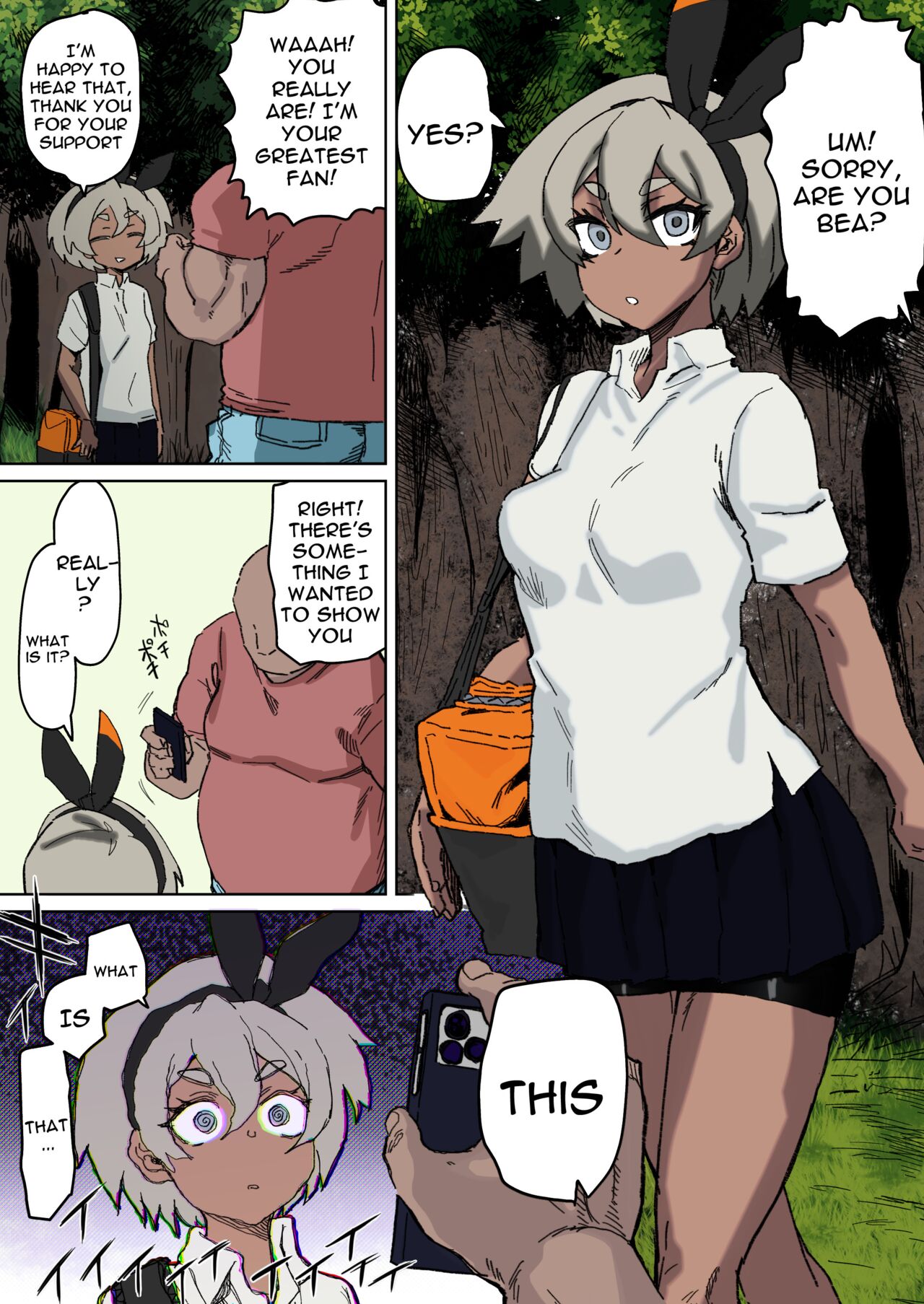 Bea Gets Physical With Her Fans cover