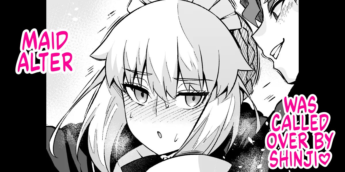 Maid Alter Serves Shinji cover