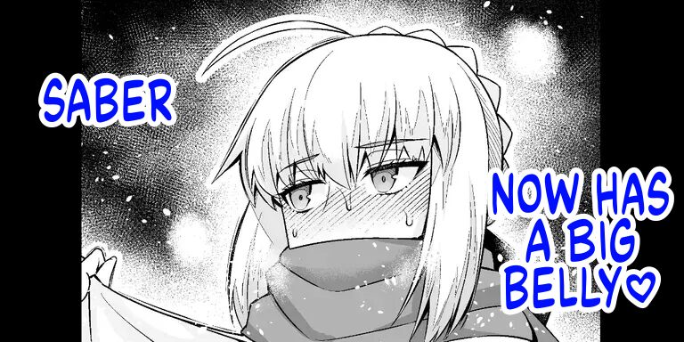 Saber Now Has A Big Belly❤️ cover
