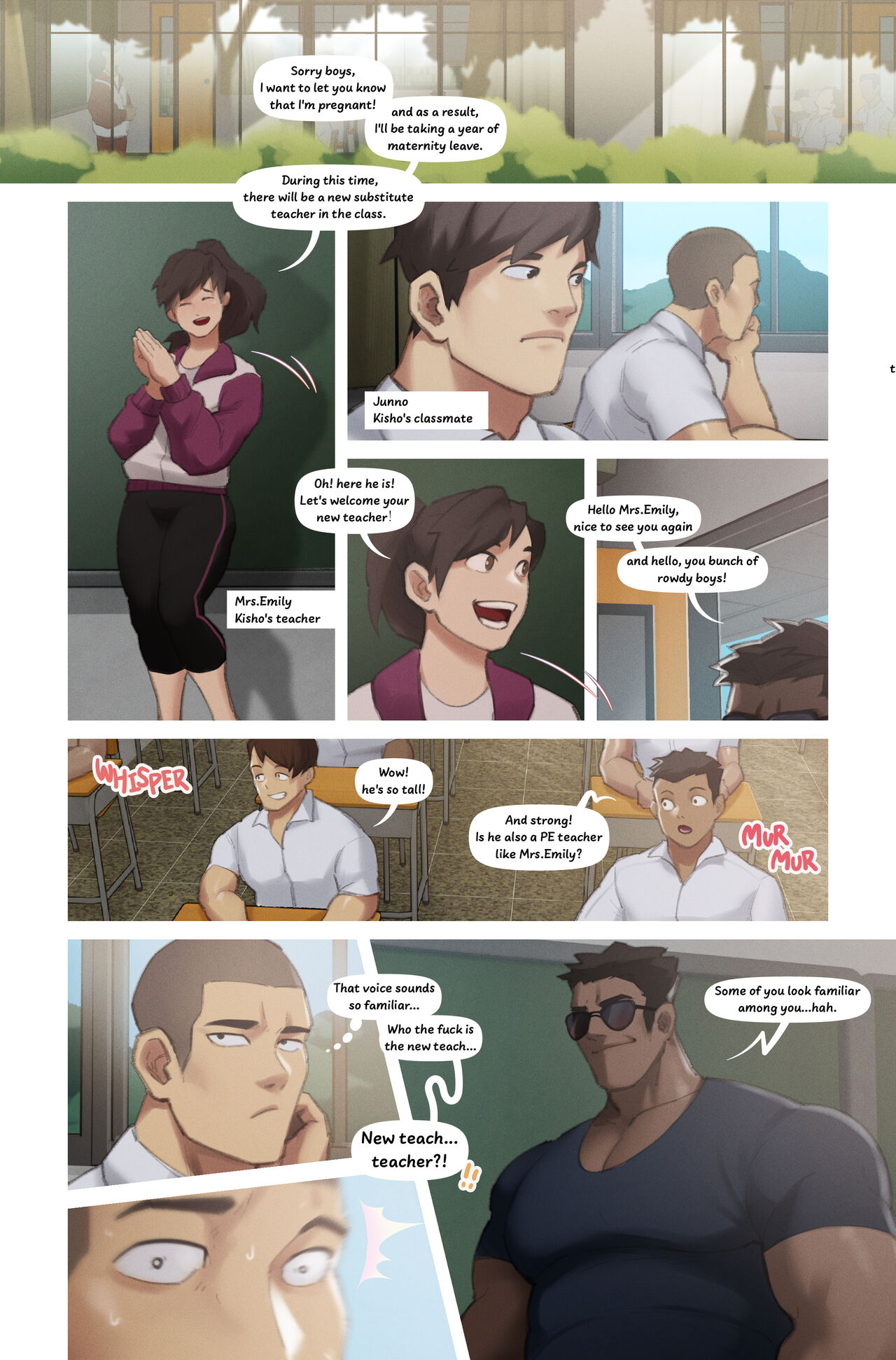 毅正的代理班導師Kisho's Substitute Teacher cover