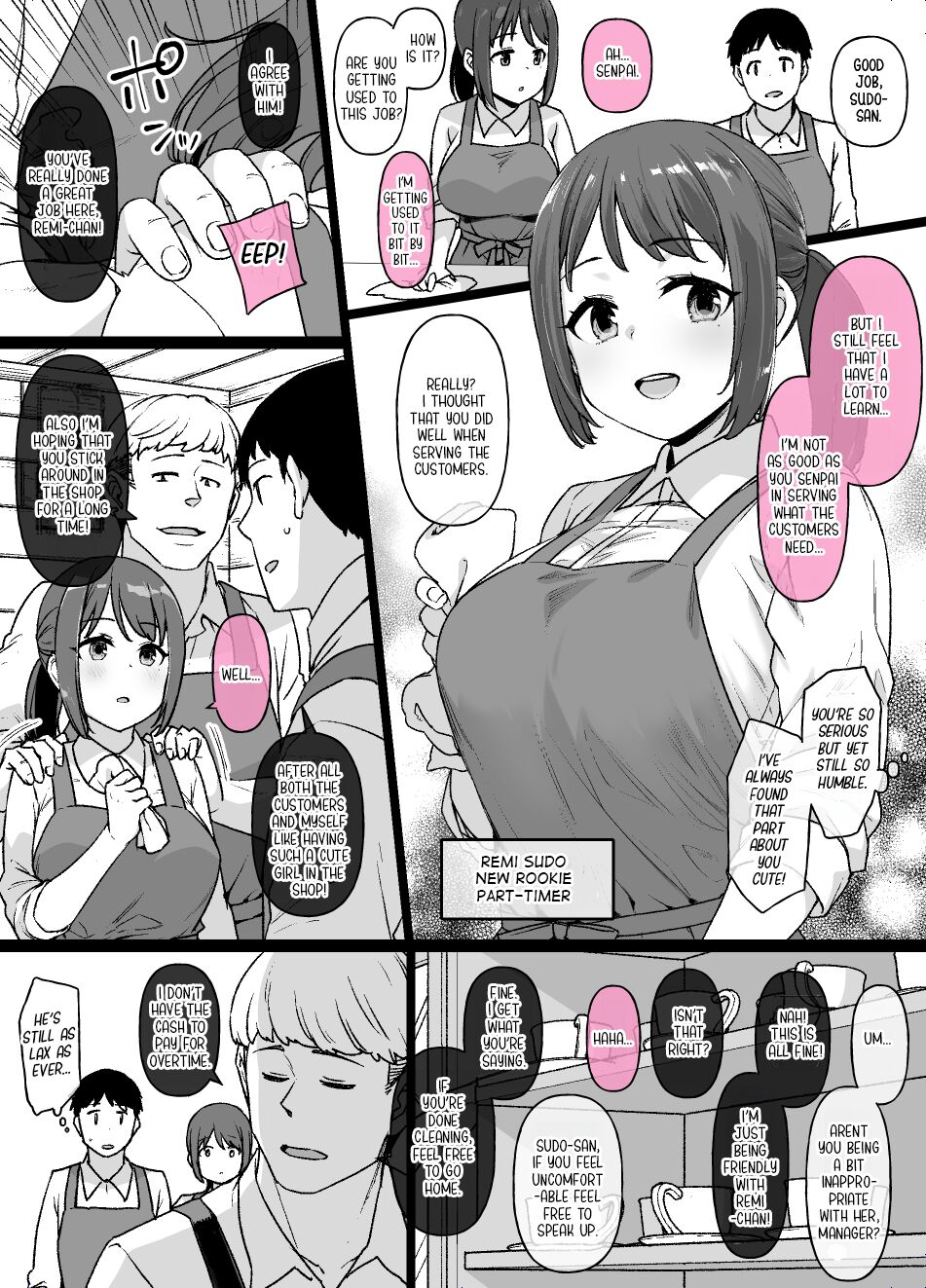 A Serious Part-Time Kouhai cover