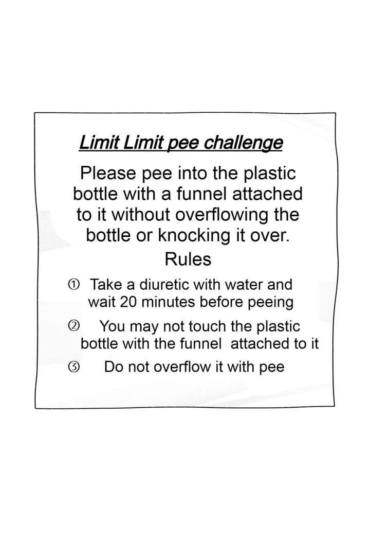 Limit Limit Pee Challenge cover