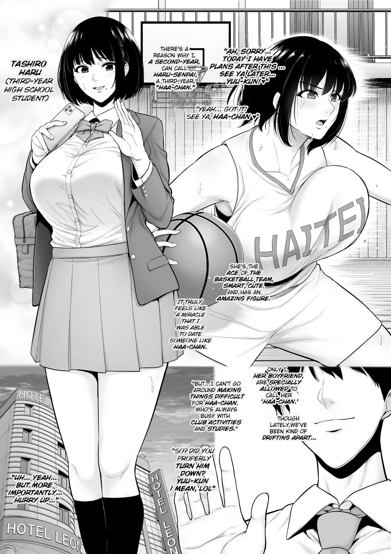 Big-Breasted Girlfriend From the Basketball Club Stolen Away By A Junior cover