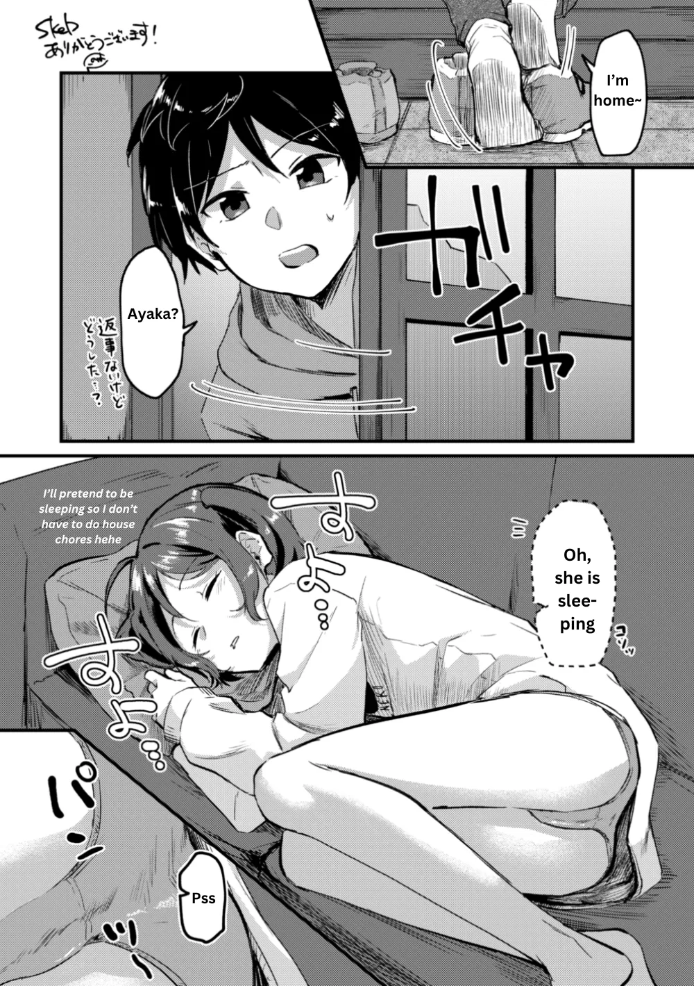 Sister sleeping cover