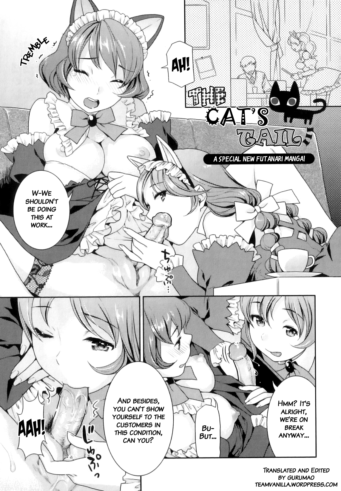 The Cat's Tail (Futanari Relations) [English] =Team Vanilla= cover