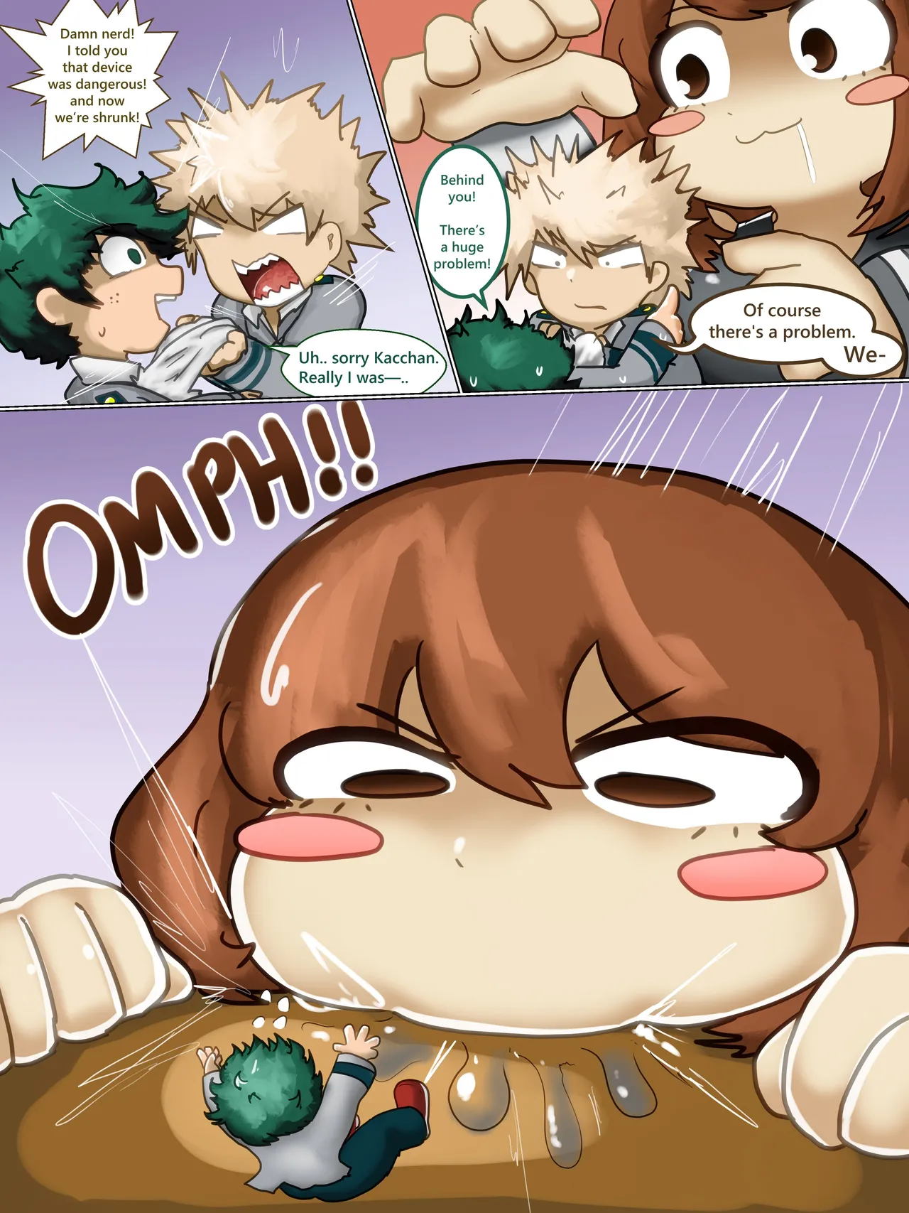 Ochako vore cover