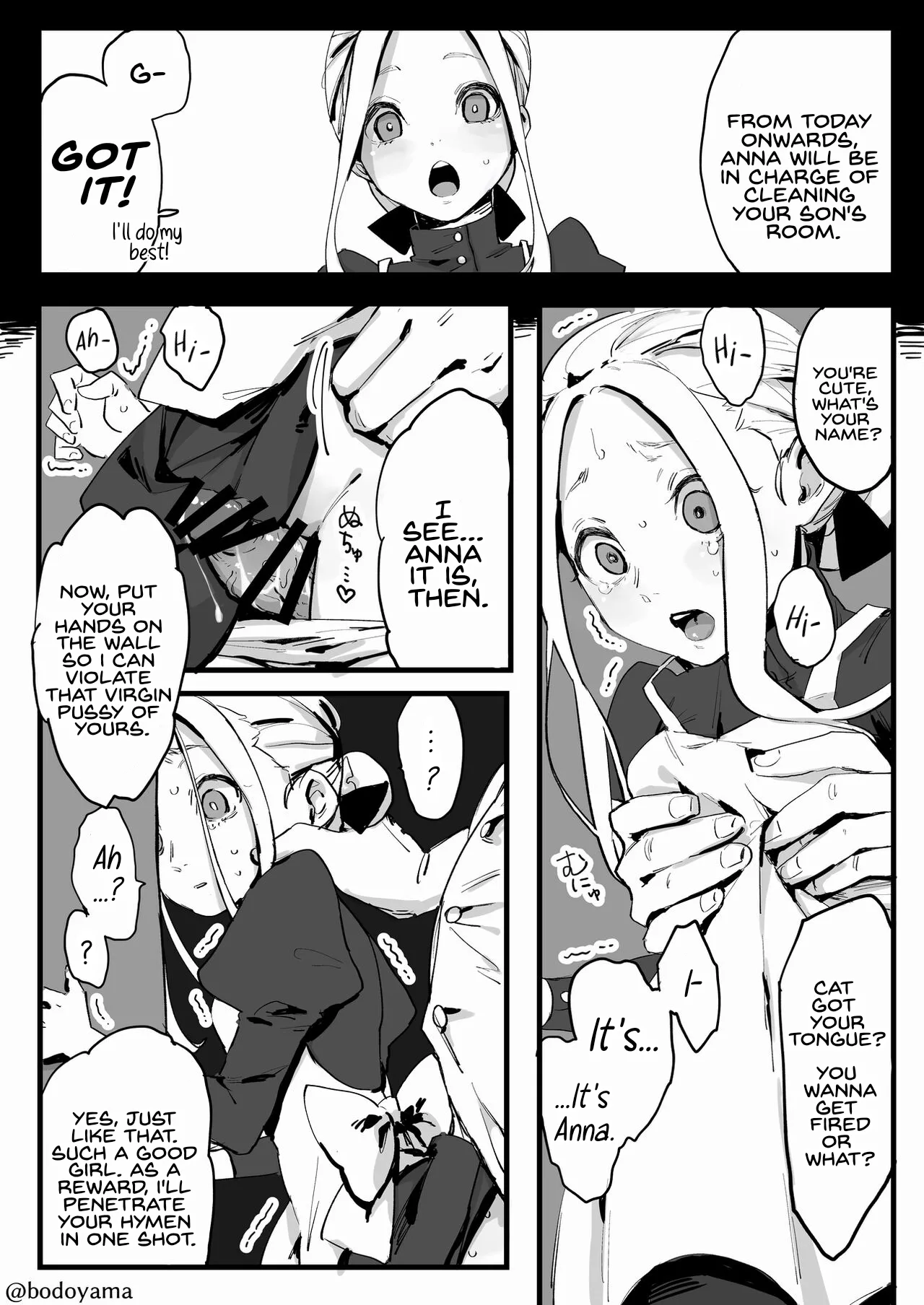 Yatoinushi no Musuko ni Sukihoudai sarete shimau Maid-chan cover