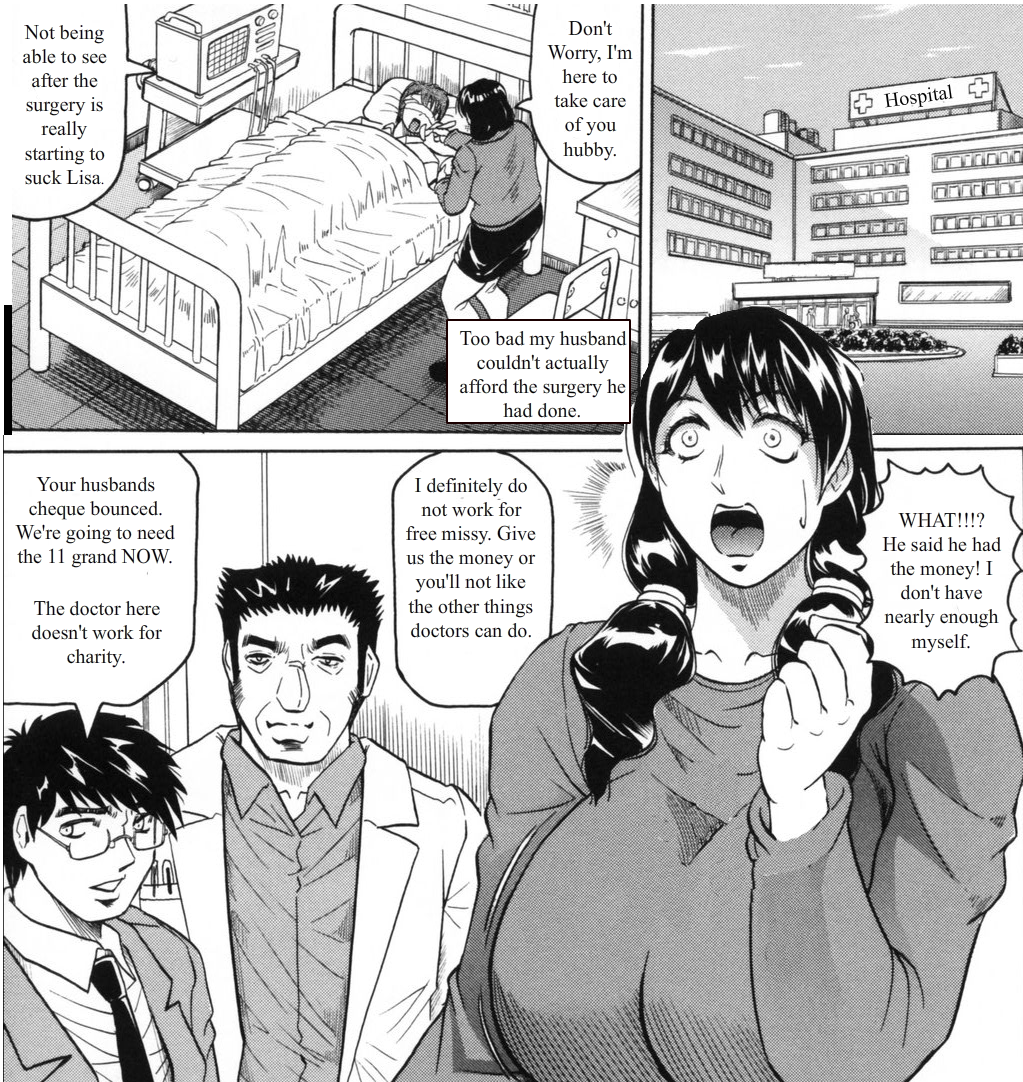 Cuckold Comic - Husbands Hospital Troubles cover