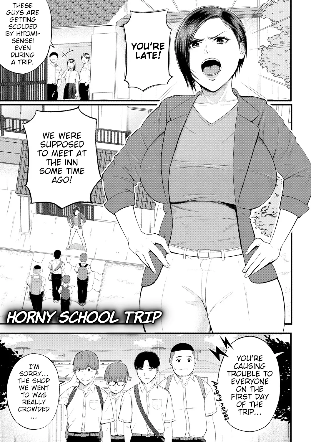 Horny School Trip cover