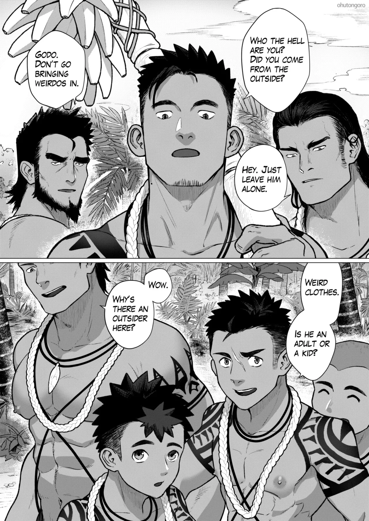 Men of the Tribal Village 2 cover