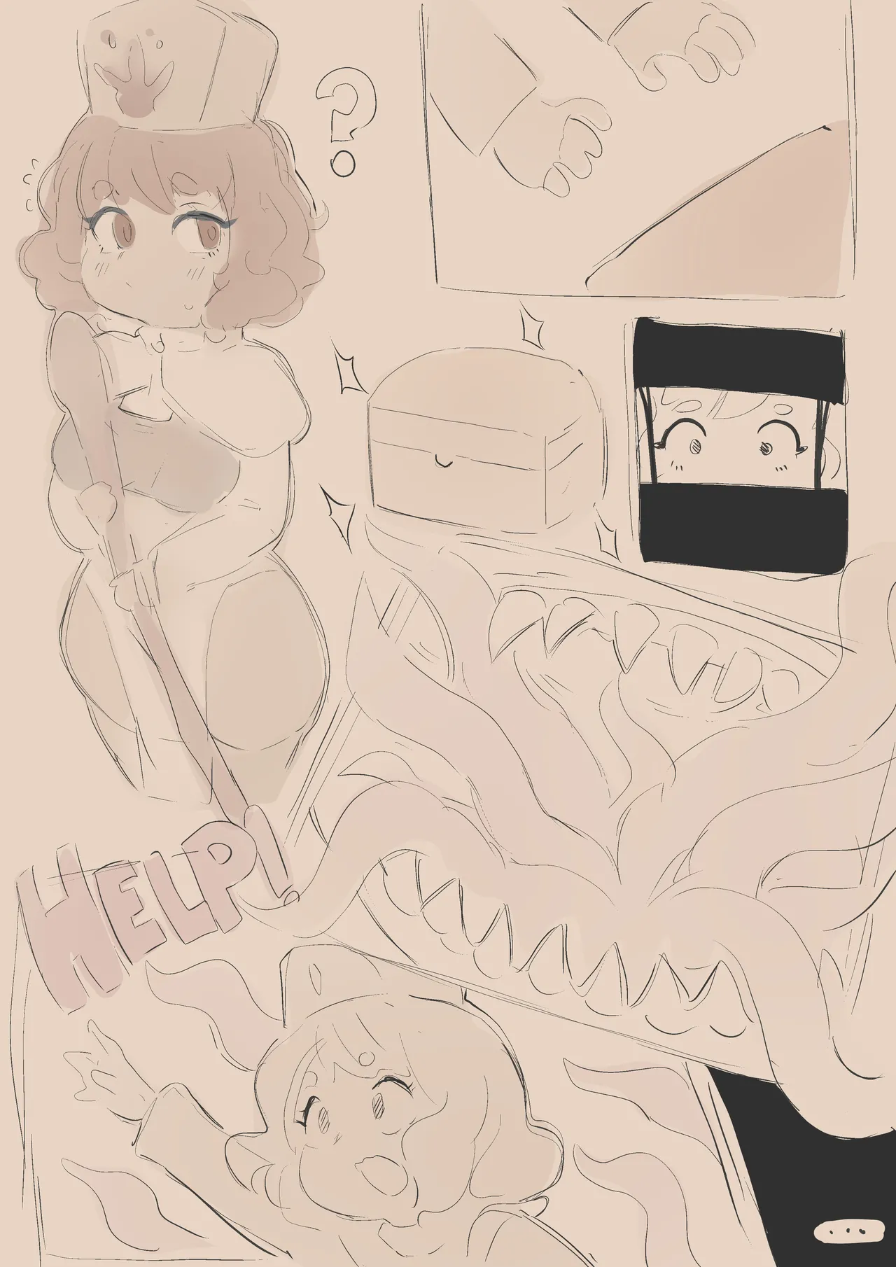 Cleric Taliyah Mimic Comic cover