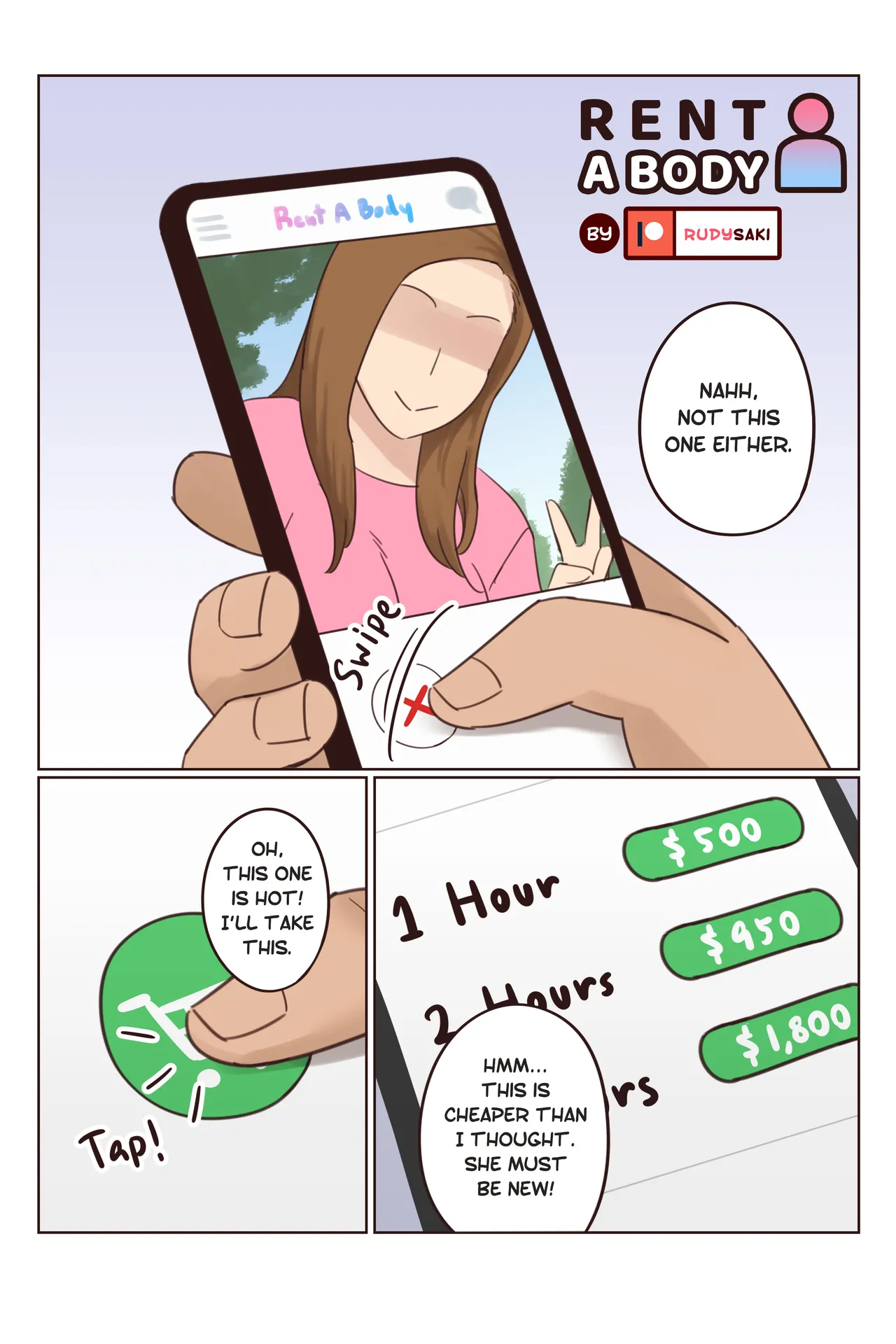 Rent a Body cover