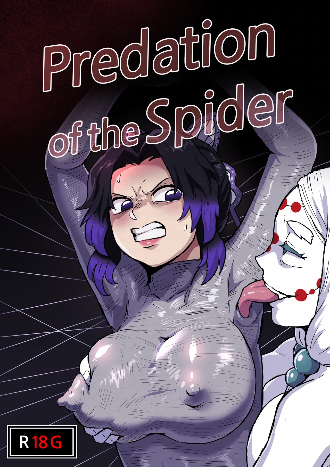 Predation of the spider cover