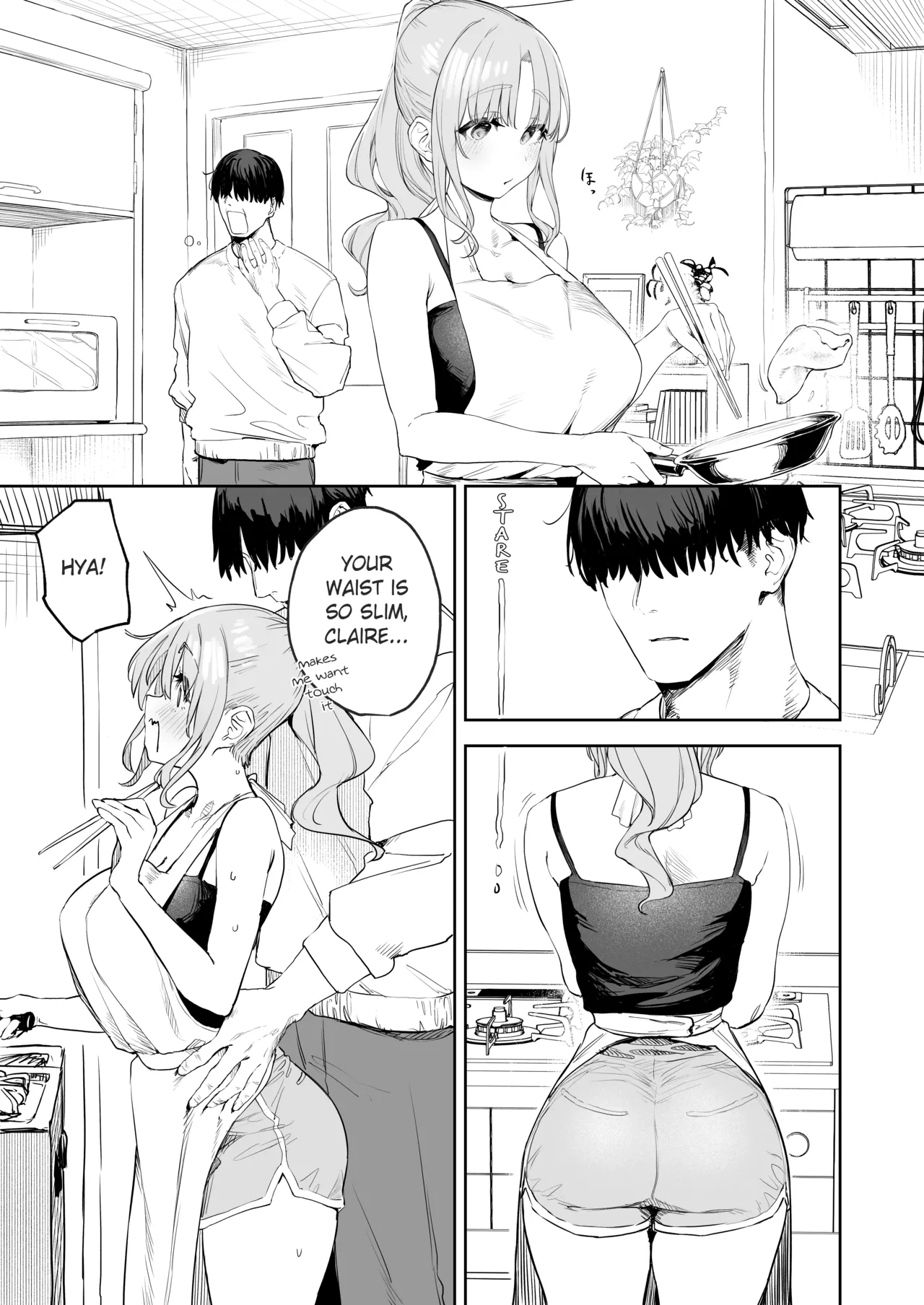Manga about Claire-san Weak Pussy cover