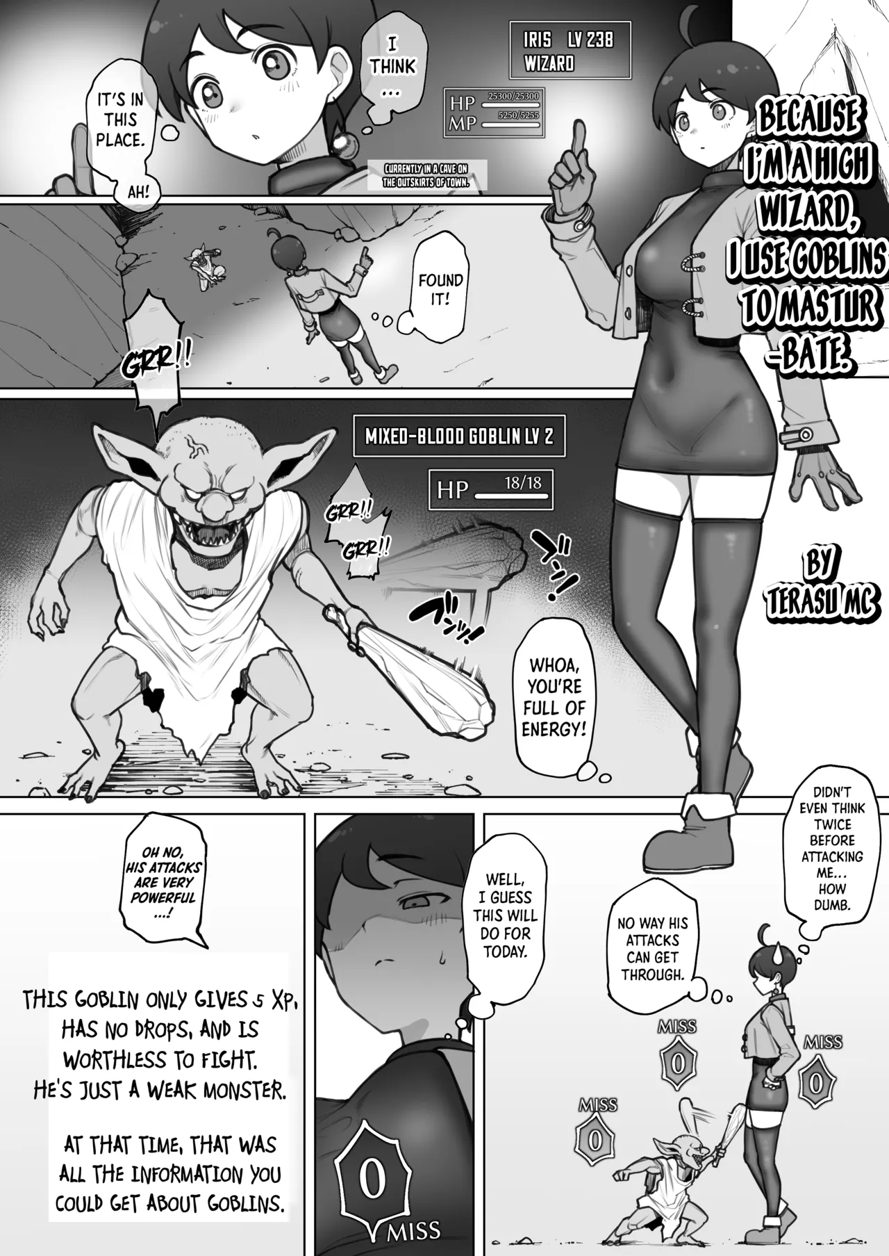 Because I’m a High Wizard, I Use Goblins to Masturbate cover
